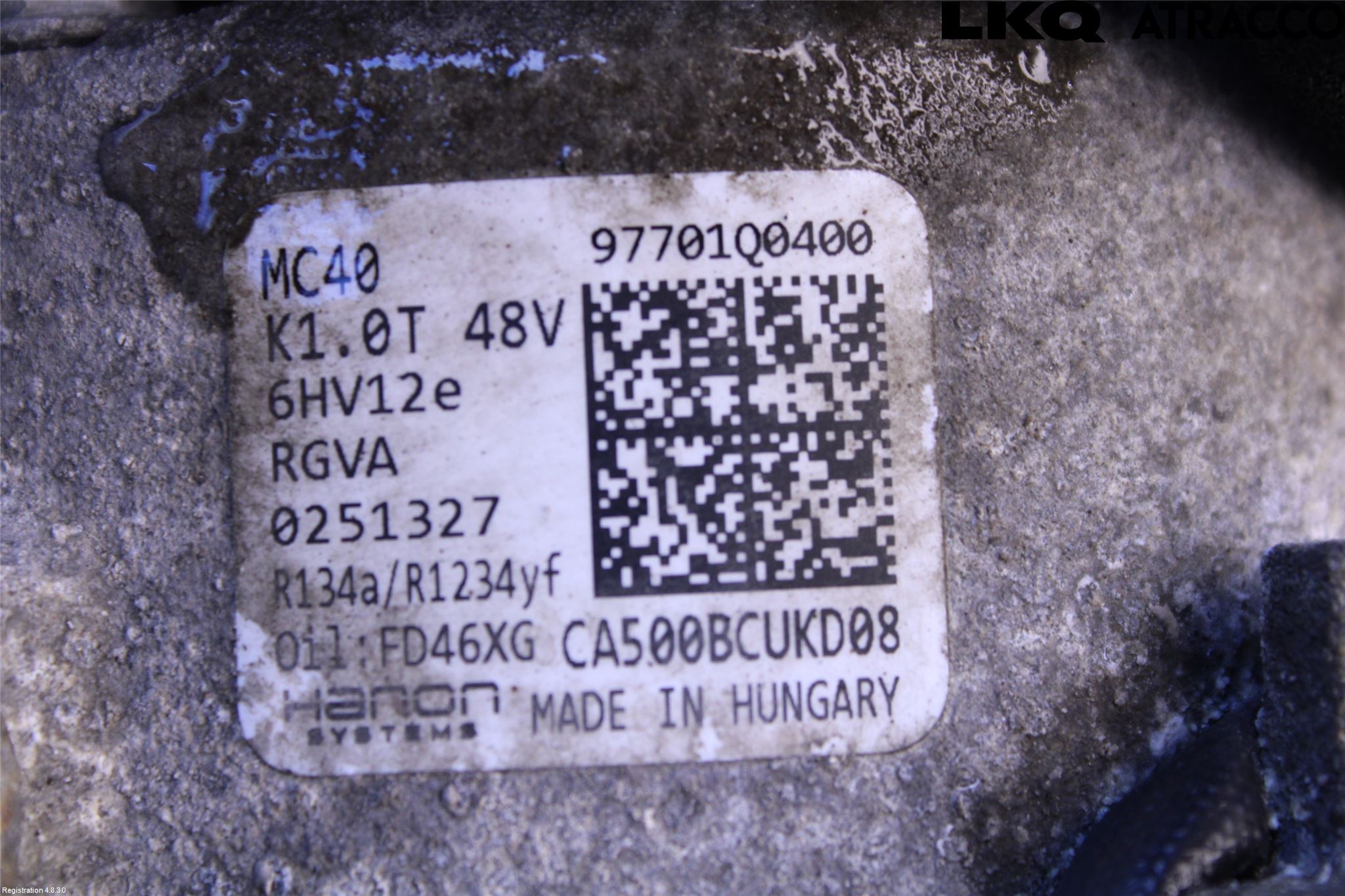 Hyundai BAYON BC3 21- Ac Kompressor