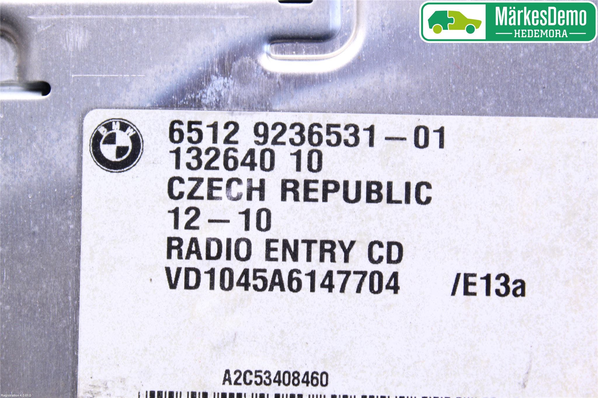 BMW 1 E87/81 5D/3D 03-11 Cd Radio - Multimediapanel