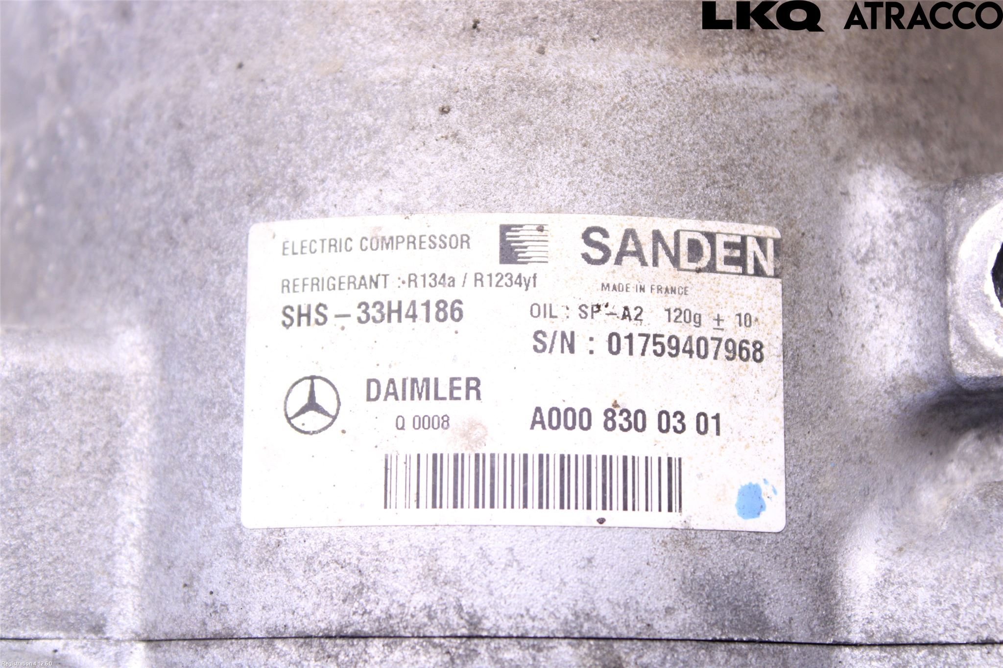 Mercedes-Benz MB C-KLASS (W205) 14-21 Ac Kompressor