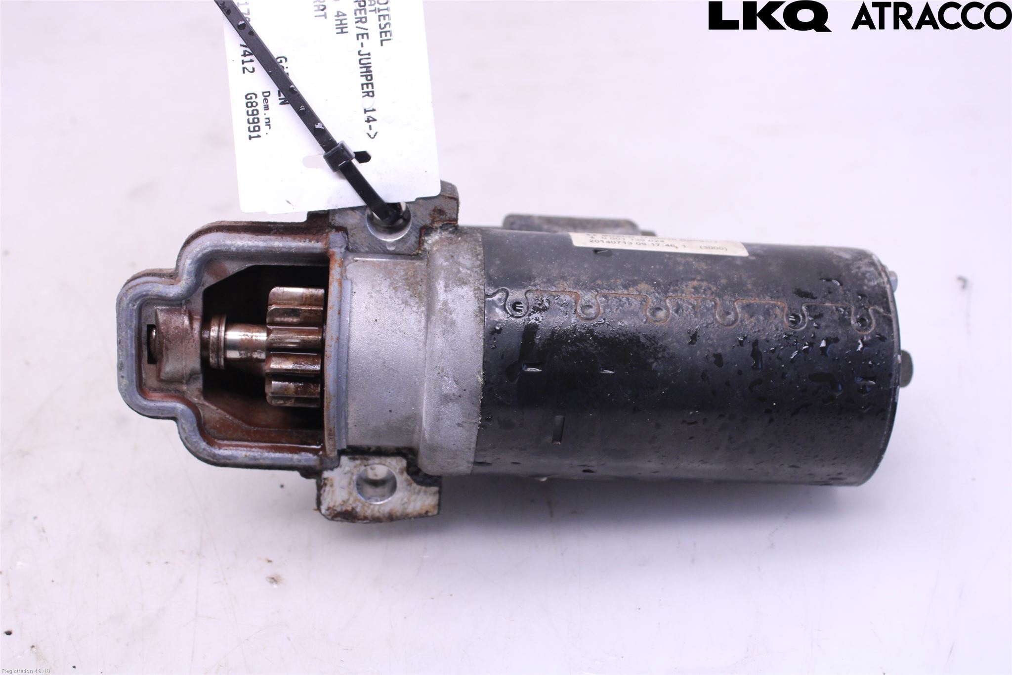 Citroen JUMPER/E-JUMPER 14- Startmotor Diesel