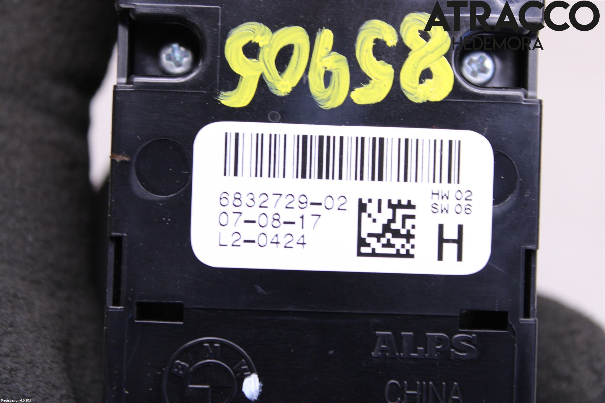 BMW 5 G30/G31/F90 17-23 Strömställare Elhiss