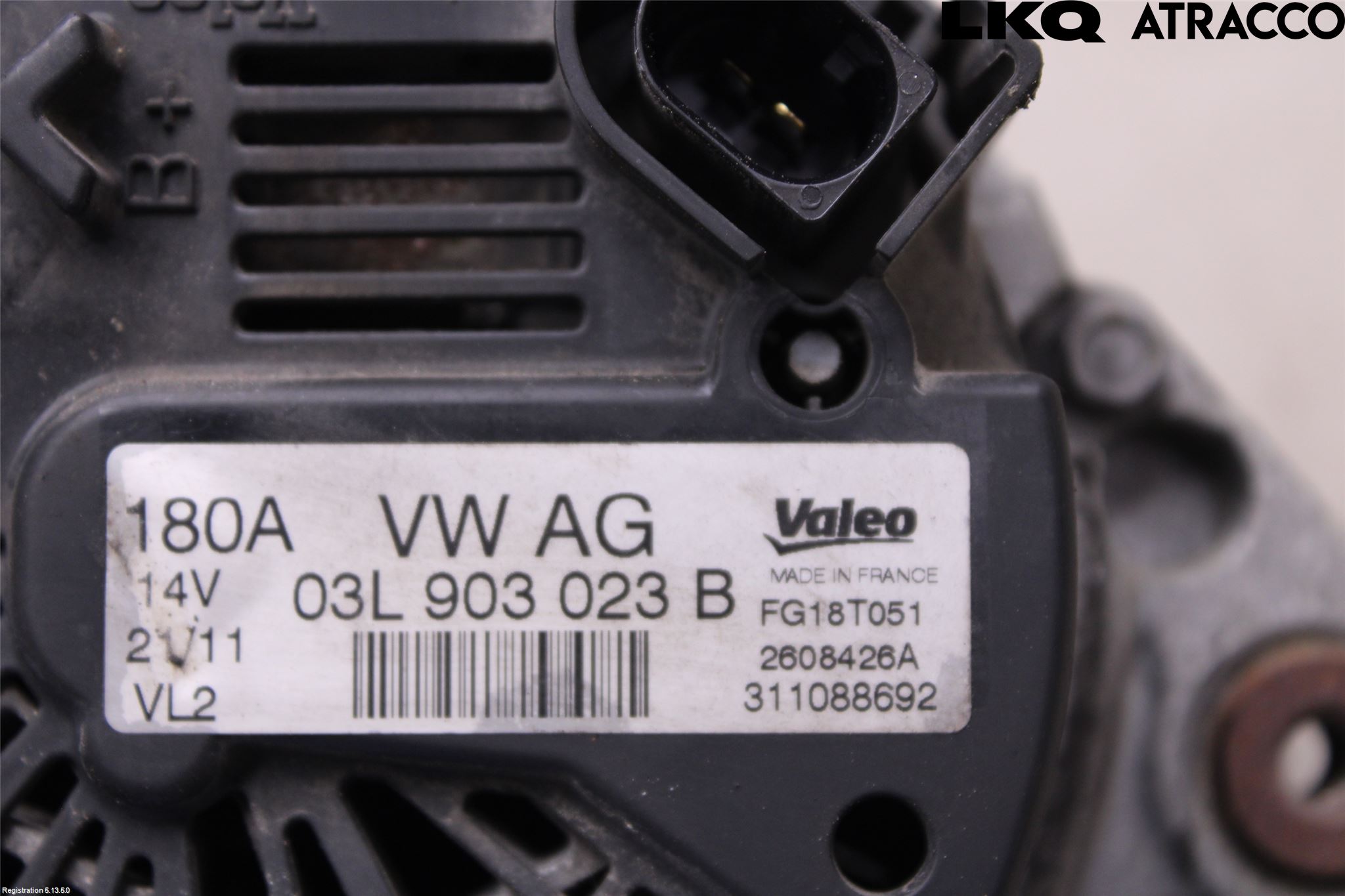 Volkswagen VW PASSAT 11-14 Generator