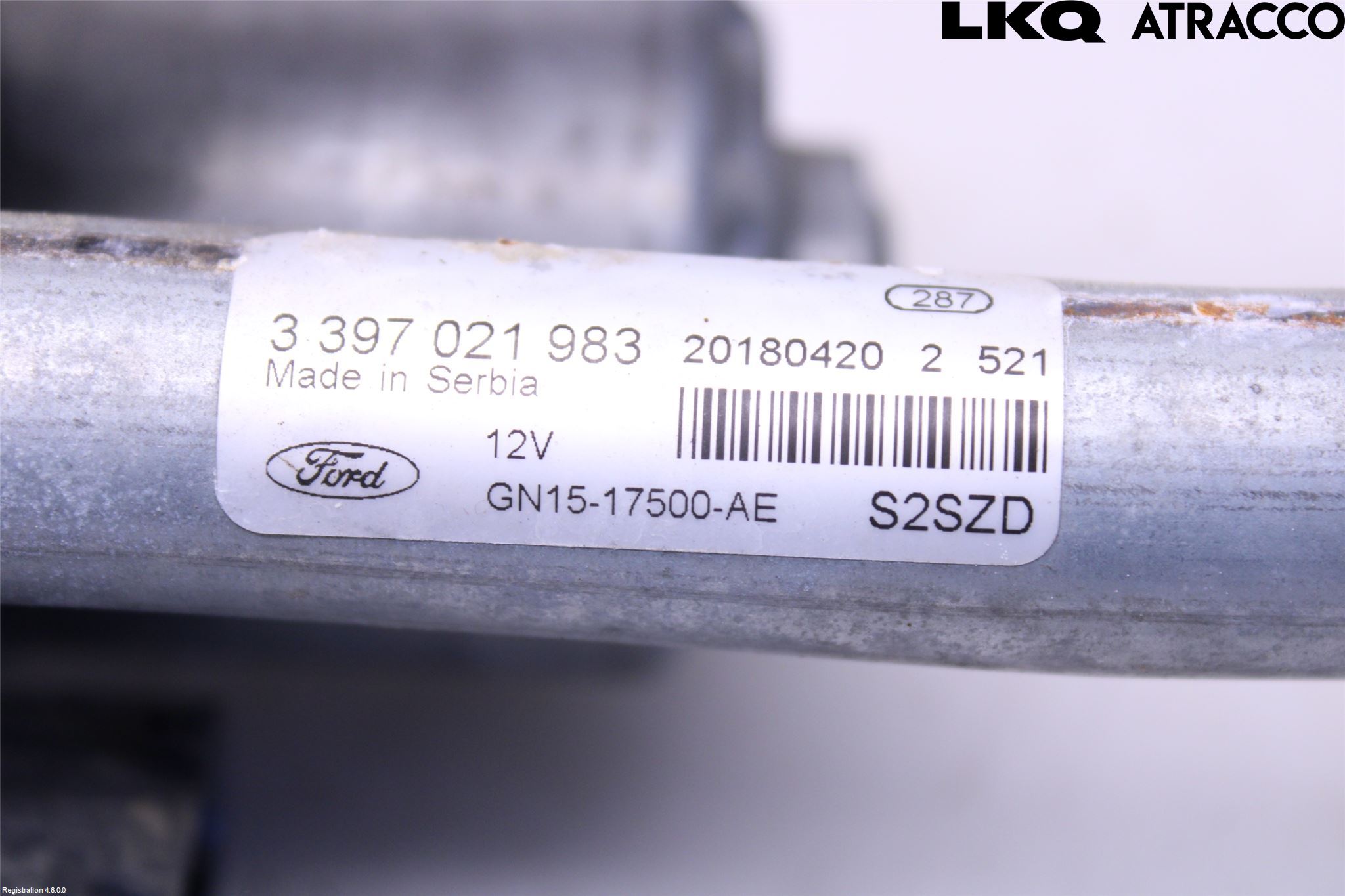 Ford ECOSPORT 17- Torkarmotor Vindruta