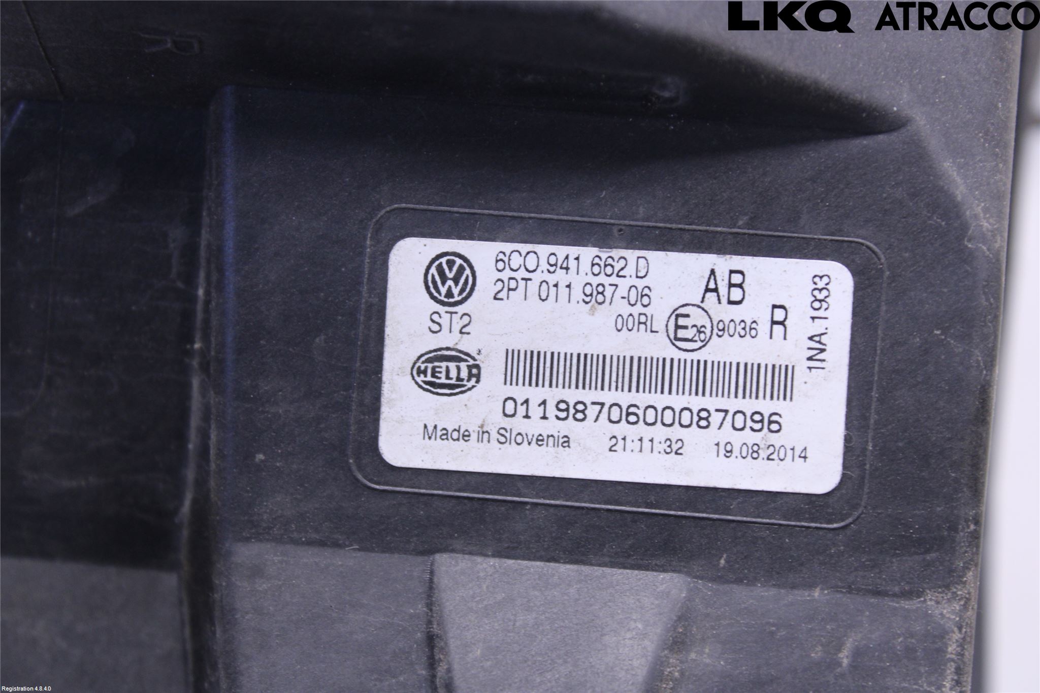 Volkswagen VW POLO 10-17 Dimljus-Varselljus Fram