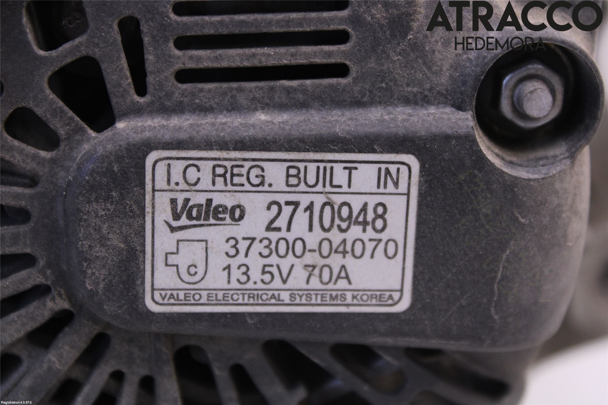 Kia PICANTO 17- Generator