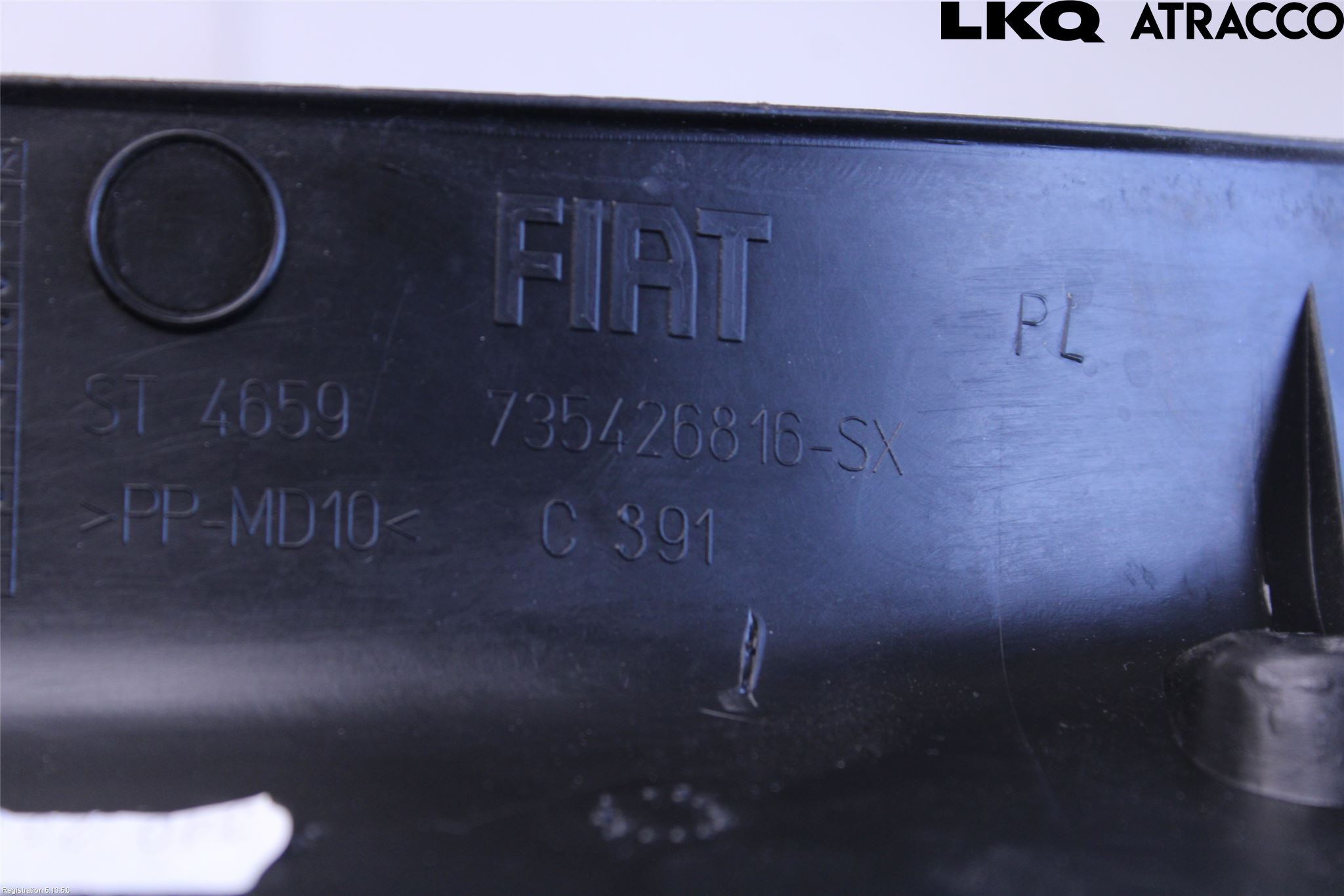 Fiat 500 07- Inr Tröskel-Insteg