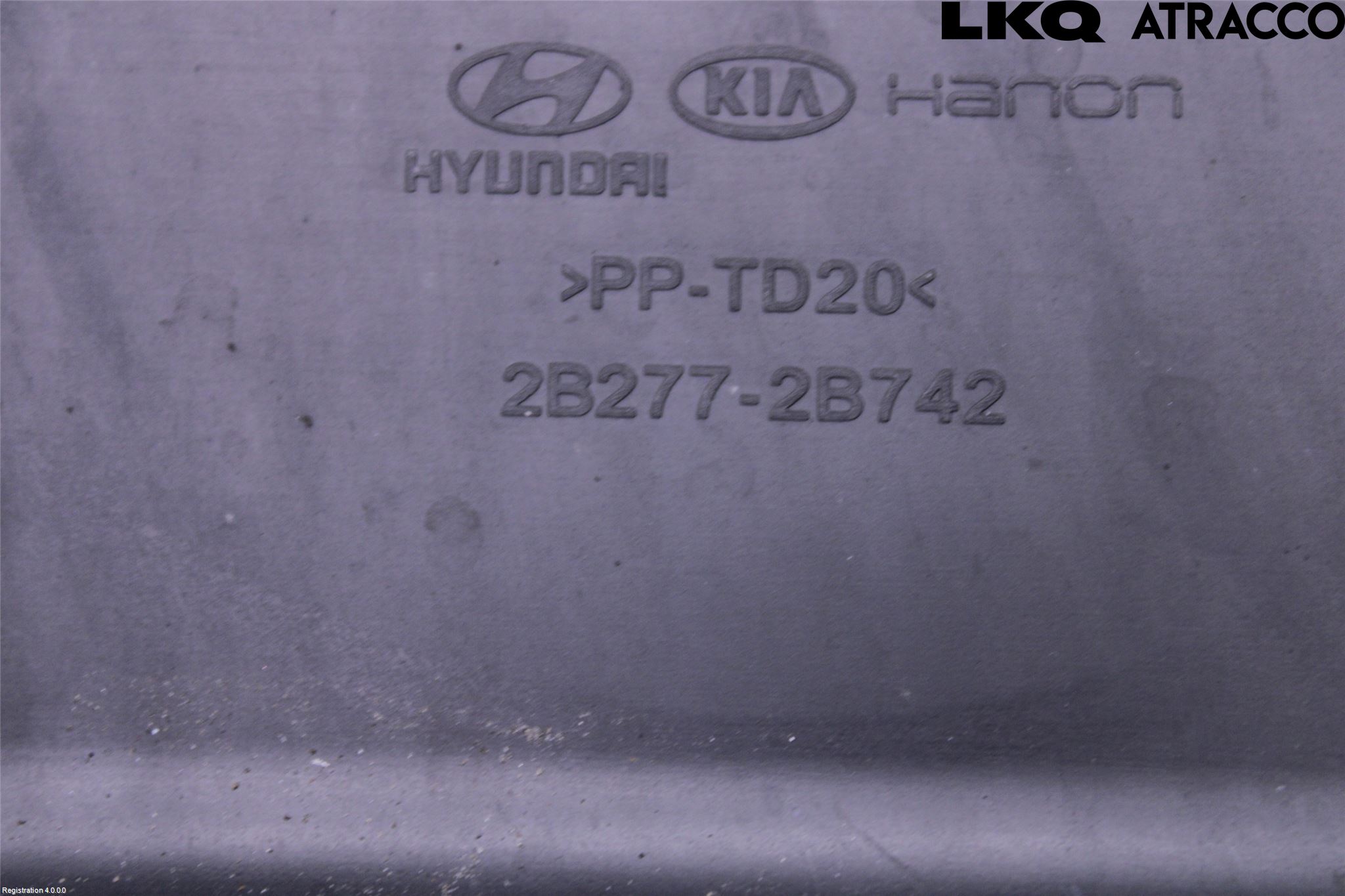 Hyundai TUCSON 05- Deflektor Plåt-Plast Kylning