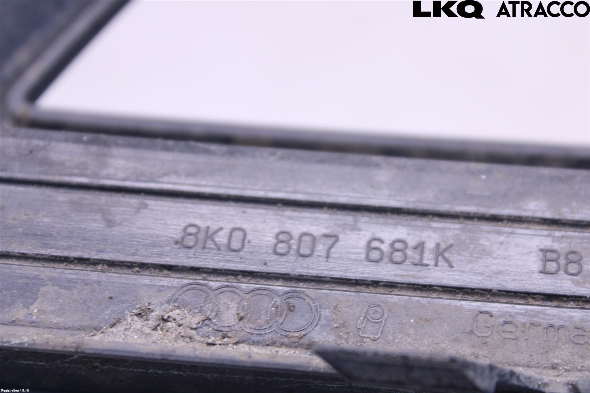 Audi A4 12-15 Dimljussarg Fram