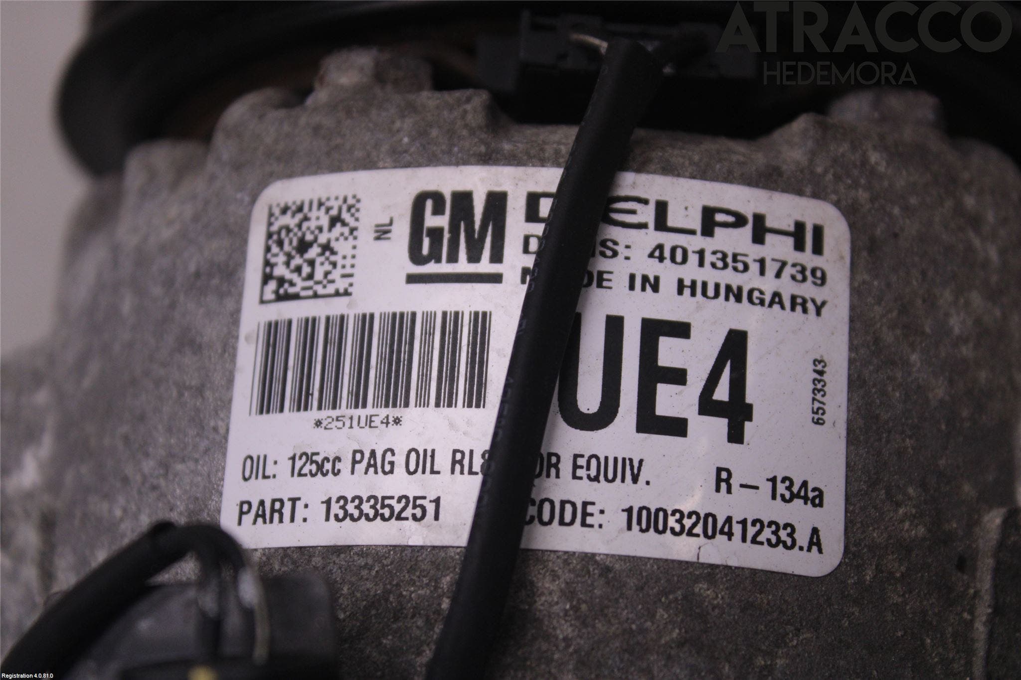 Opel ASTRA J 10-15 Ac Kompressor