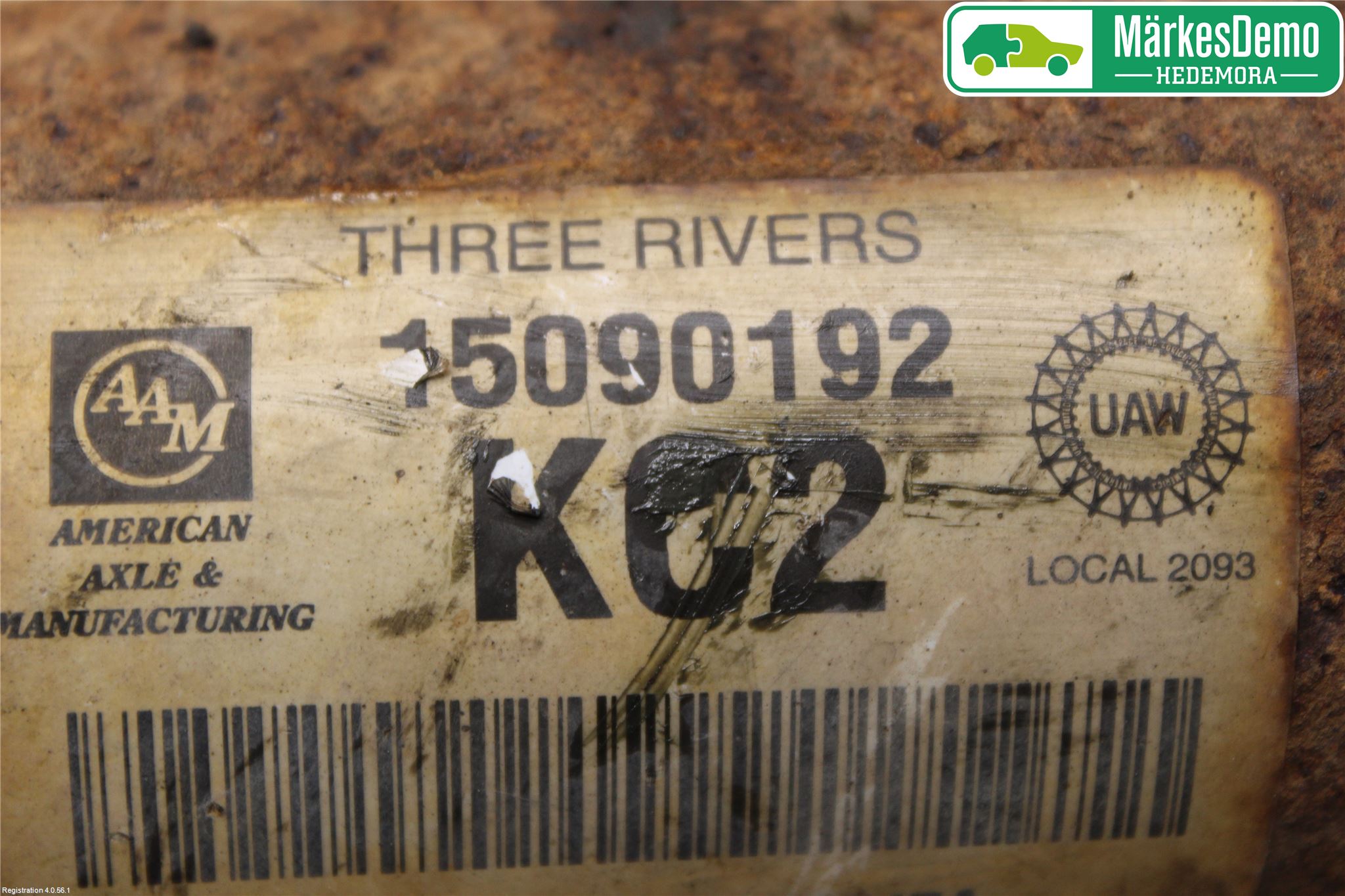 Chevrolet AVALANCHE Mellanaxel Främre 4Wd