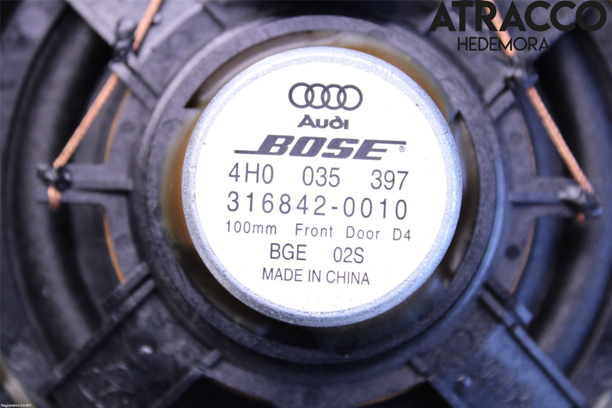 Audi A8/S8 4H 10-17 Högtalare