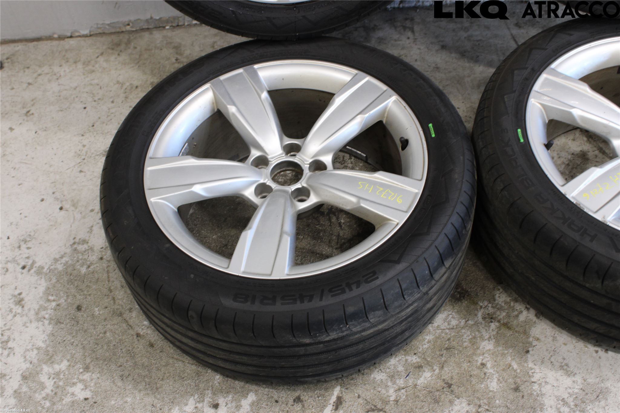 Audi A4 12-15 Sommardäck Alumfälg 4St