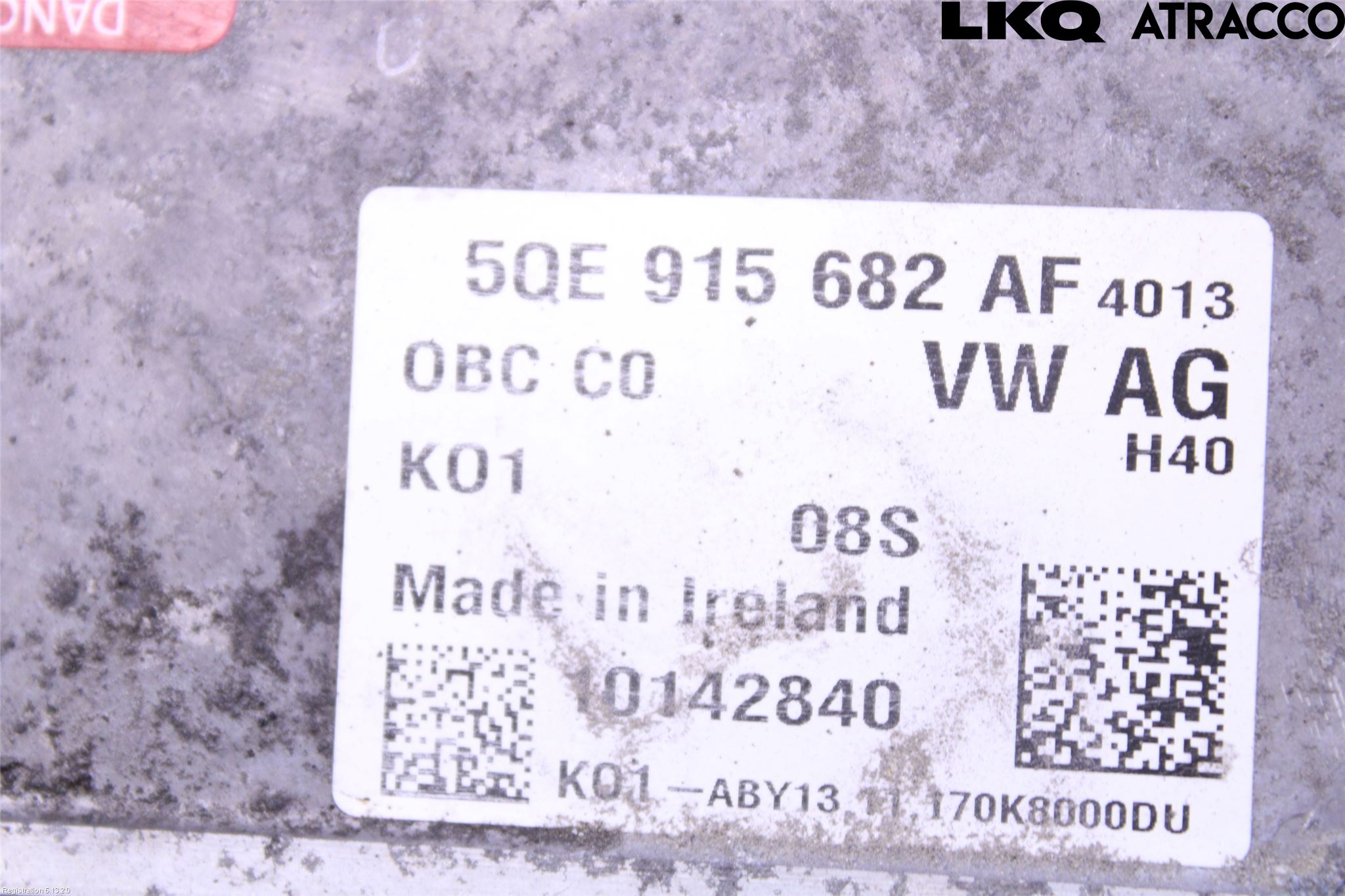 Volkswagen VW PASSAT 15-19 Batteriladdare Högspänning