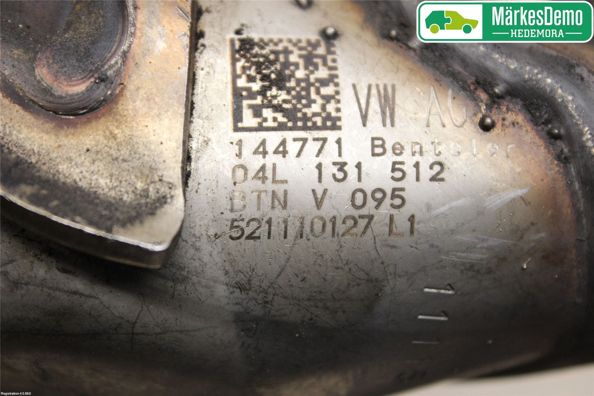 Volkswagen VW PASSAT 15-19 Avgaskylare