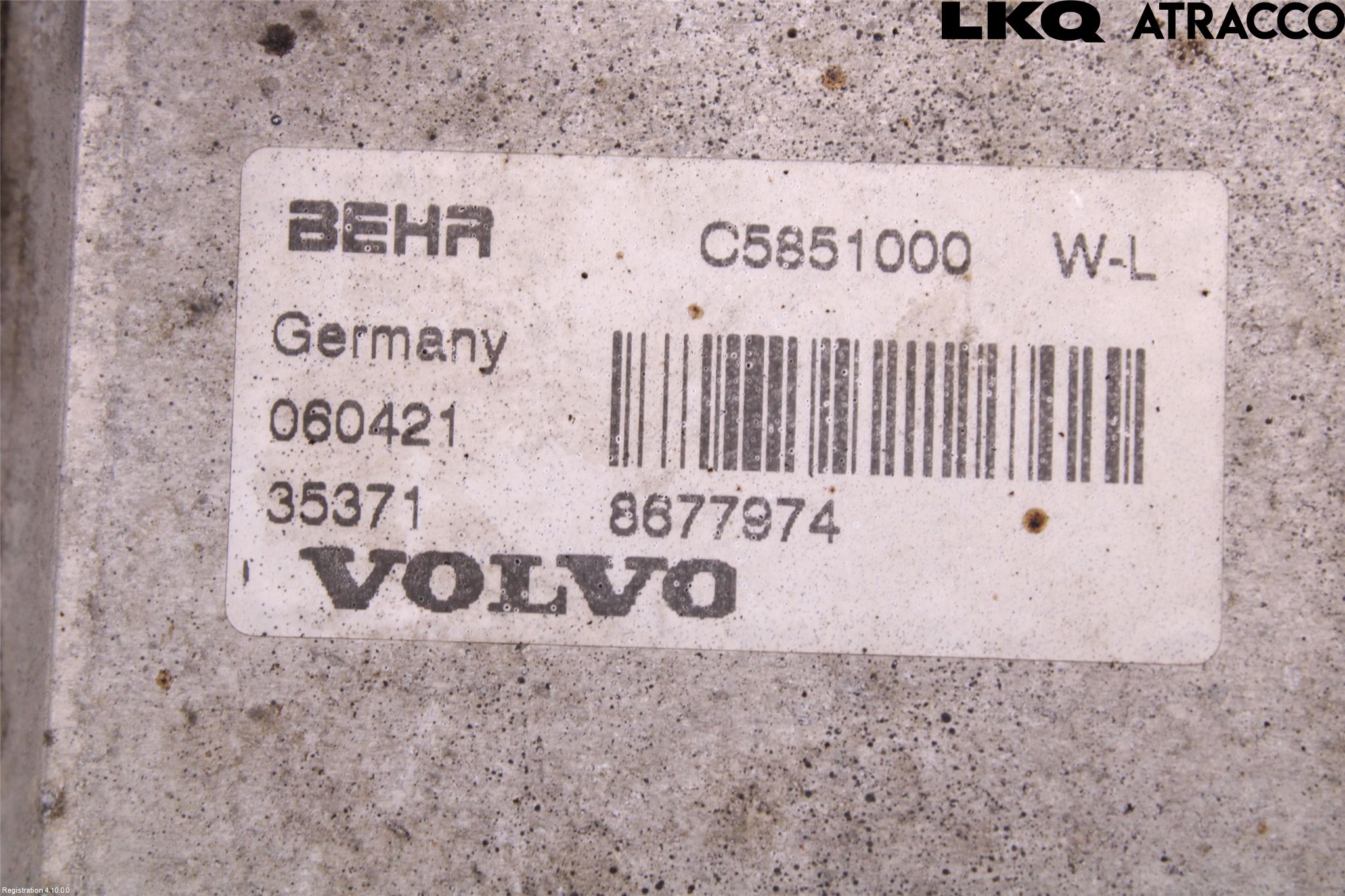 Volvo V70 05-08 Oljekylare Motor