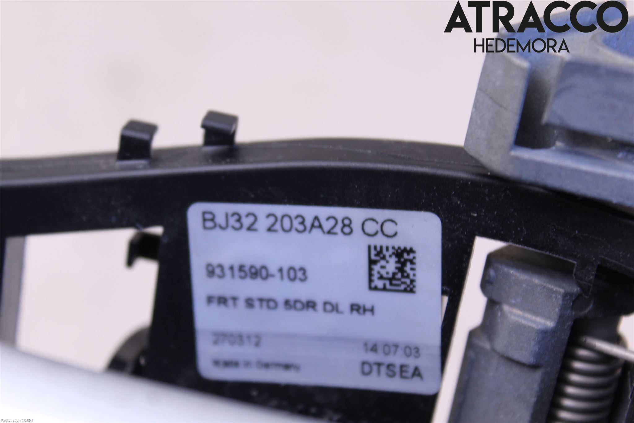 Landrover LAND ROVER RANGE ROVER EVOQUE (L538) 11-18 Dörrhandtag Yttre Hö