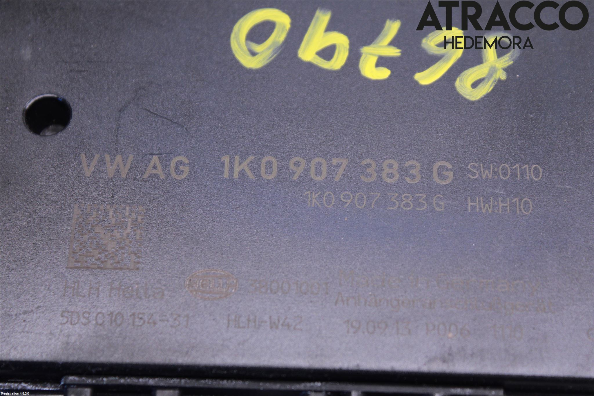 Volkswagen VW TIGUAN 07-16 Styrenhet Dragkrok