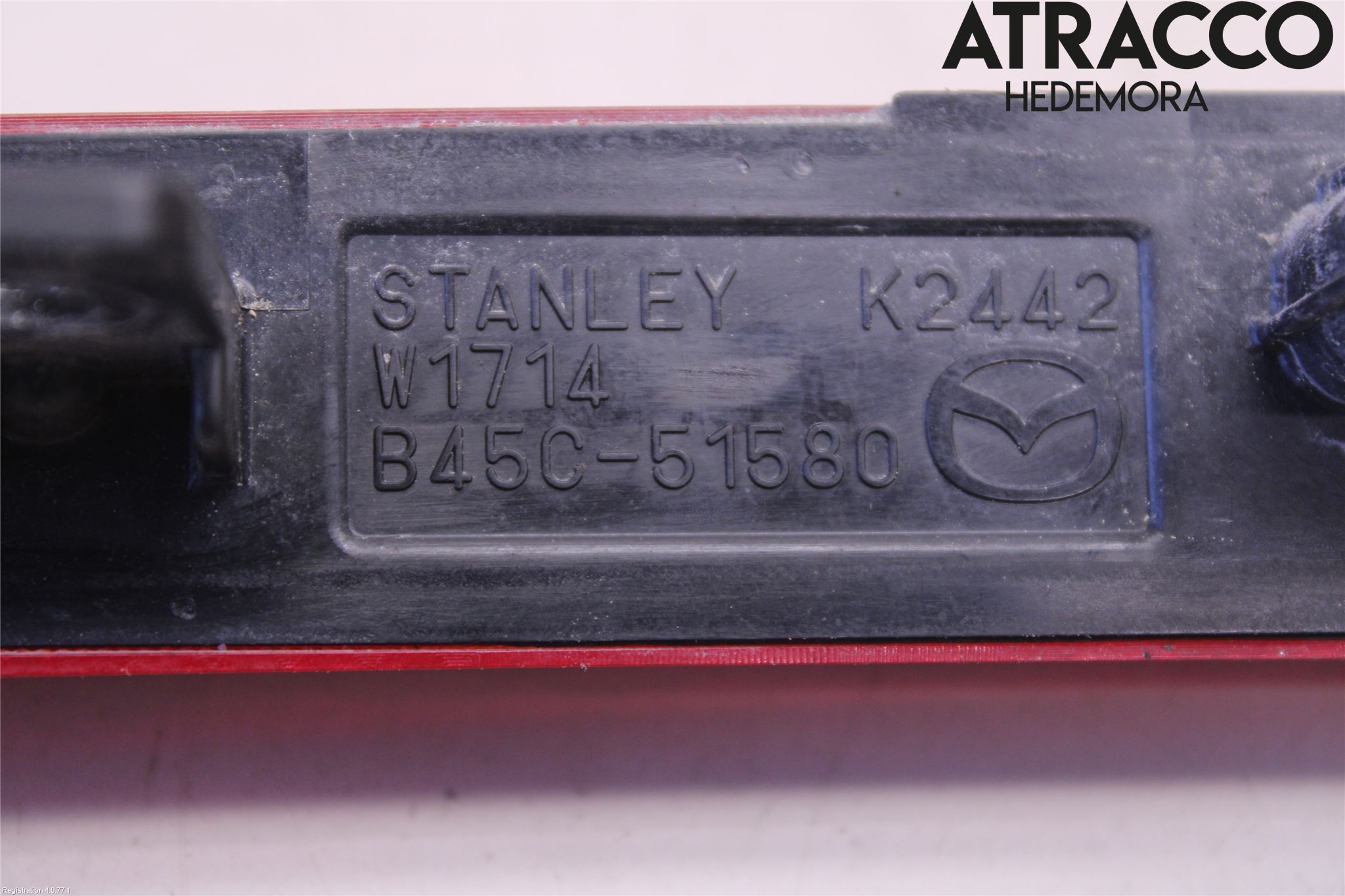 Mazda CX-3 Bromsljus Bakruta