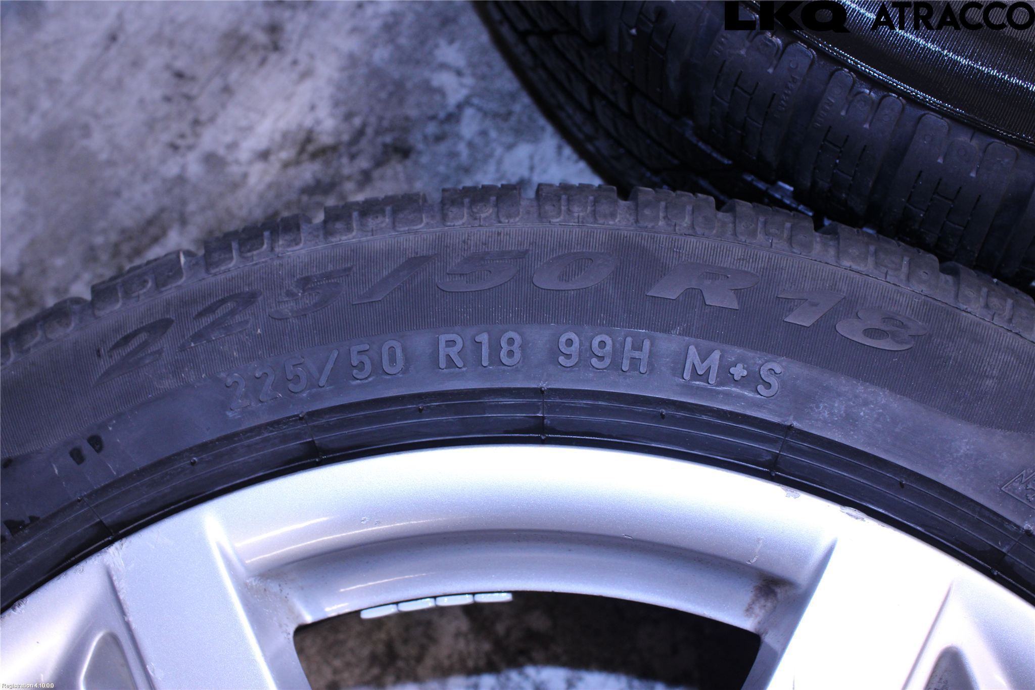 Audi A6/S6     05-11 Vinterdäck Alumfälg 4St