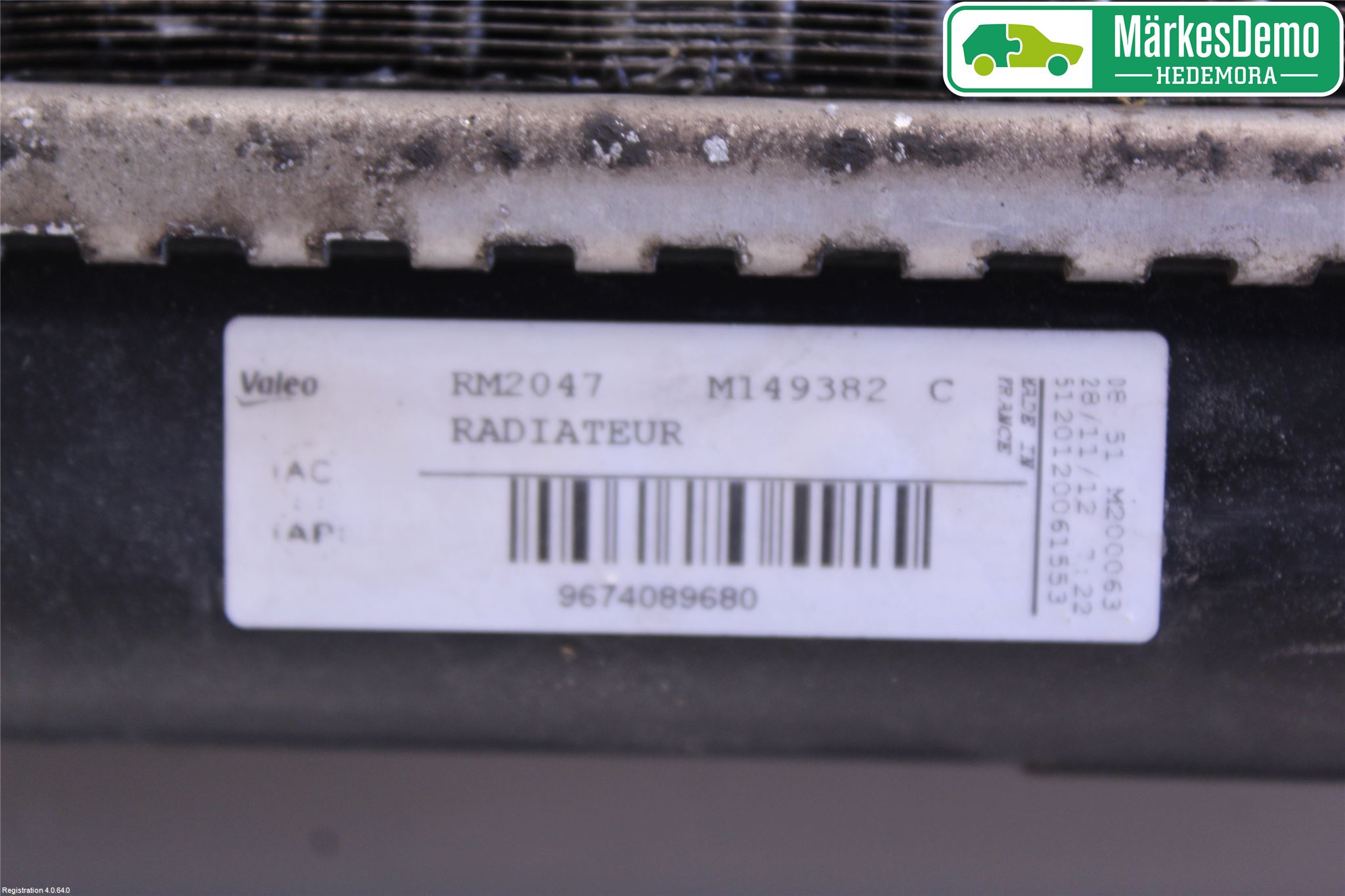 Citroen BERLINGO 08-18 Kylare Man