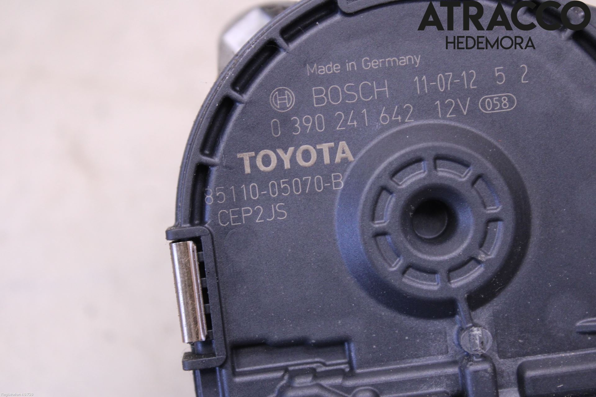 Toyota AVENSIS 09-15 Torkarmotor Vindruta