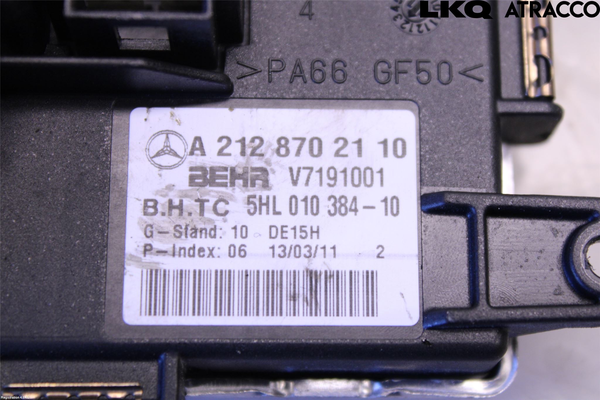 Mercedes-Benz MB GLK-KLASS (X204) 08-16 Värmefläktsmotstånd