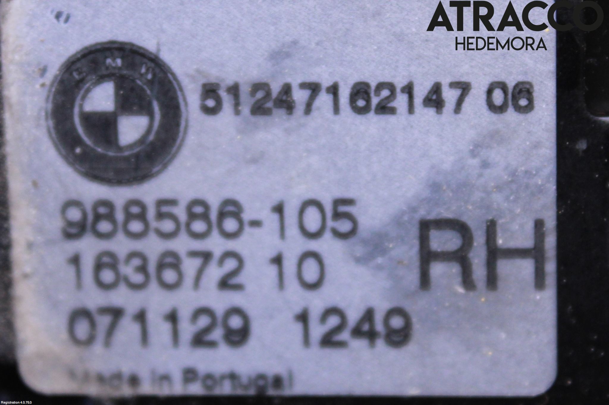 BMW X5 E70 07-13 Lås-Bakluckelås