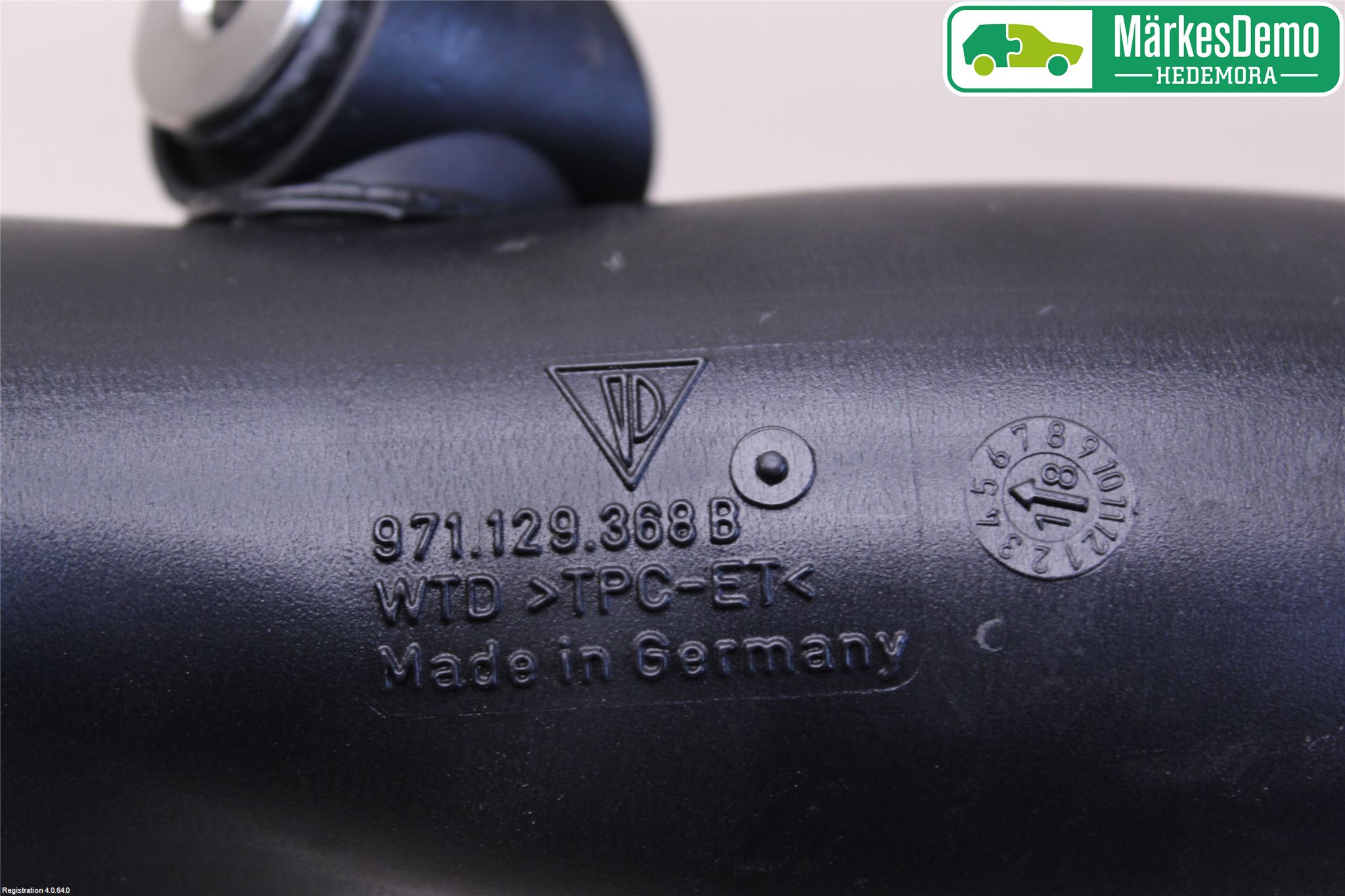 Porsche PANAMERA 09- Injgummibälg-Slang