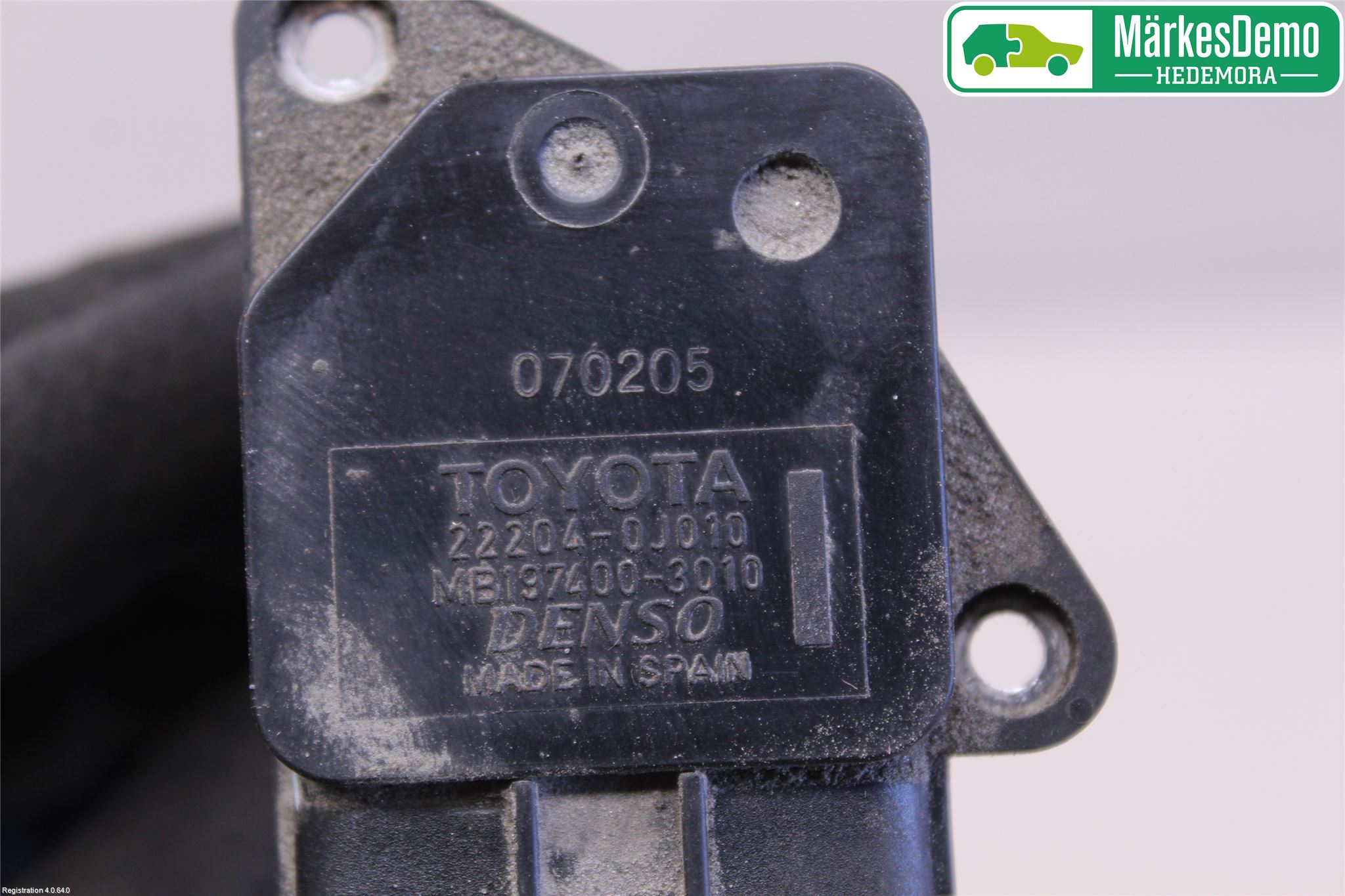 Toyota COROLLA VERSO 04-07 Injluftmassamätare