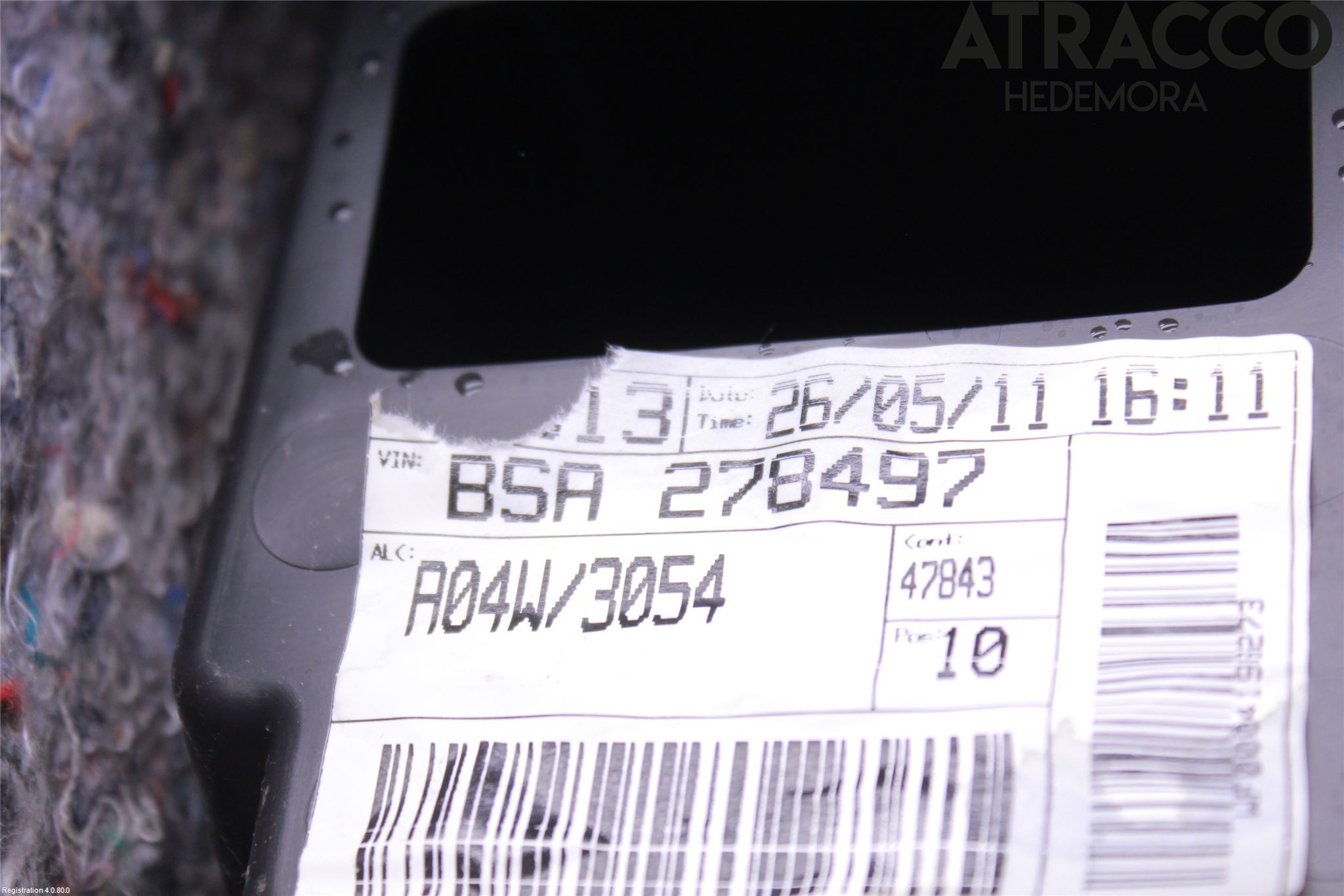 Kia CEED 06-12 Inr Tunnelfack