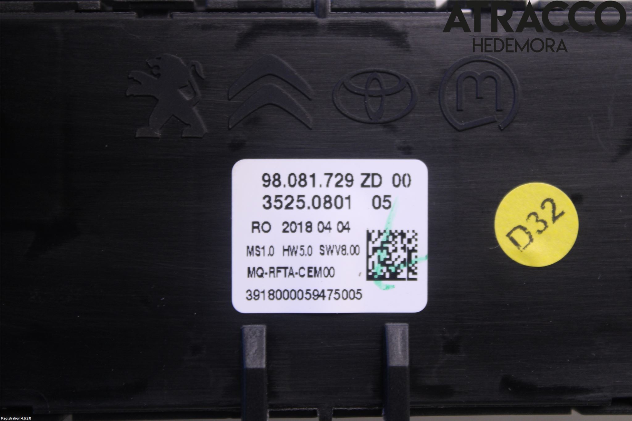 Peugeot EXPERT/E-EXPERT 17- Ac Styrenhet Ac Manöveren