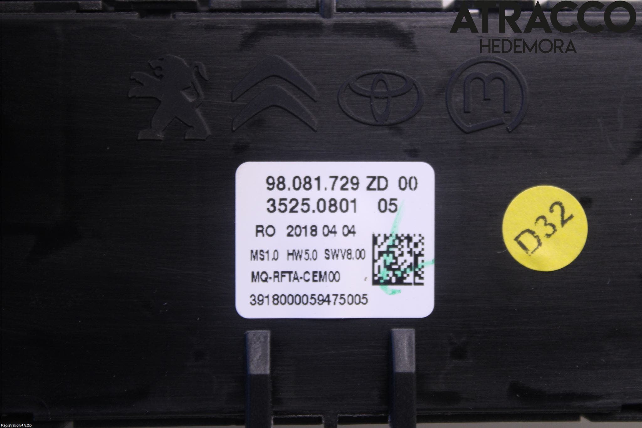 Peugeot EXPERT/E-EXPERT 17- Ac Styrenhet Ac Manöveren