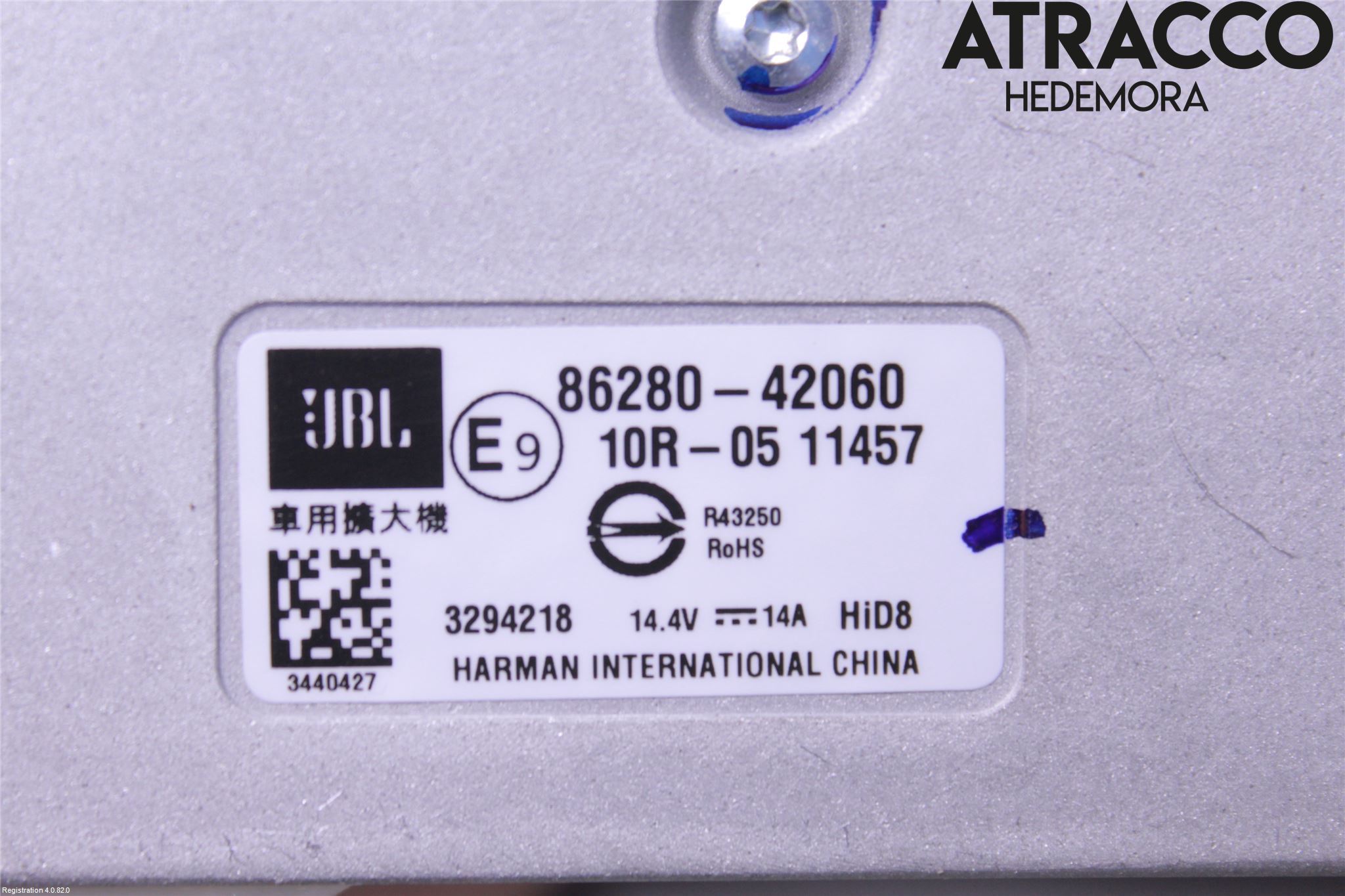 Toyota RAV4 19- Radio-Stereo Förstärkare