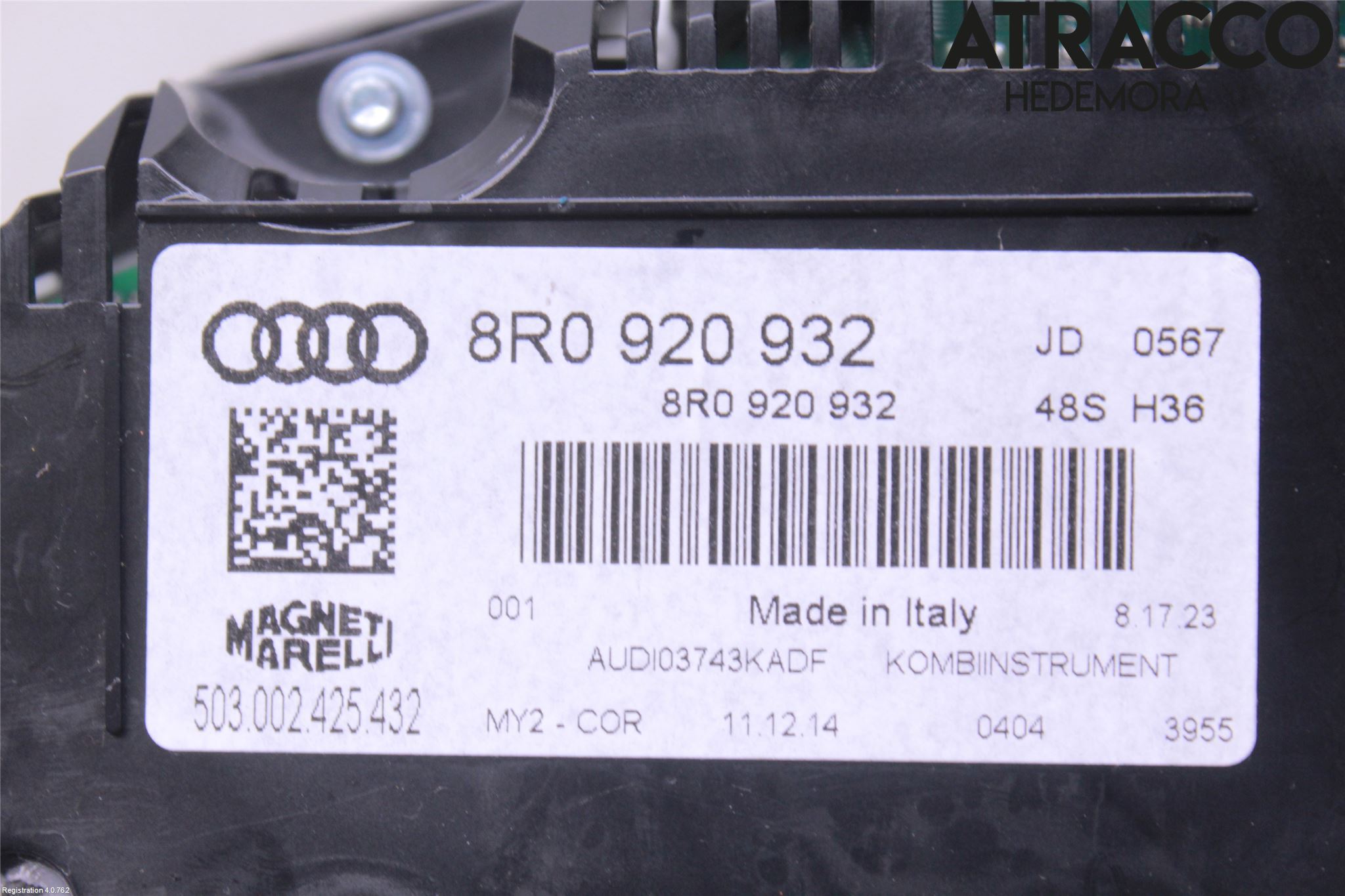 Audi Q5 09-16 Instrument Komb