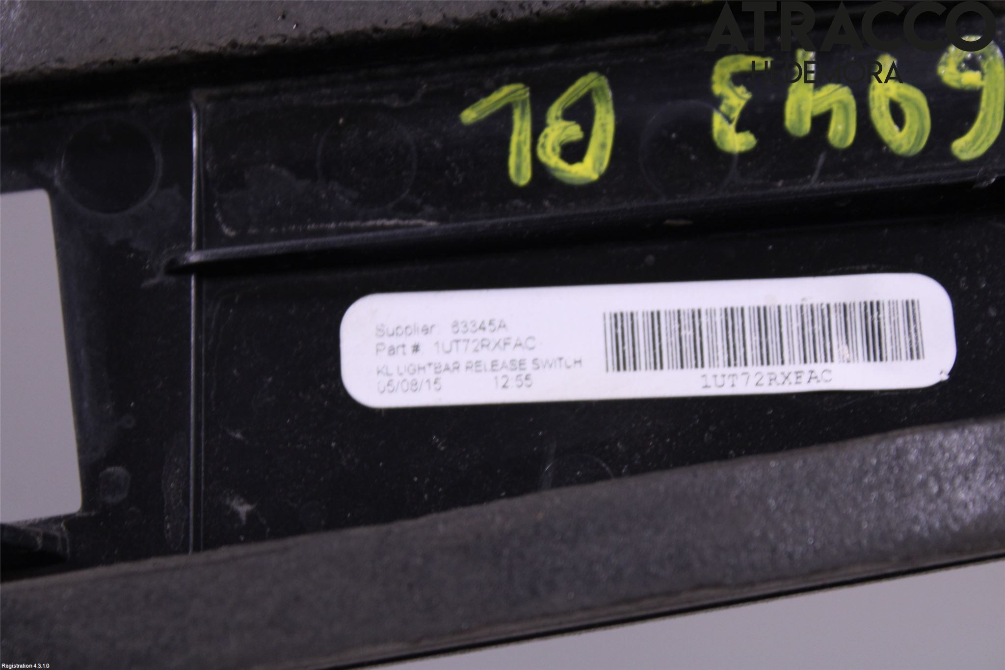 Jeep COMPASS Skylt Belysning Fäste