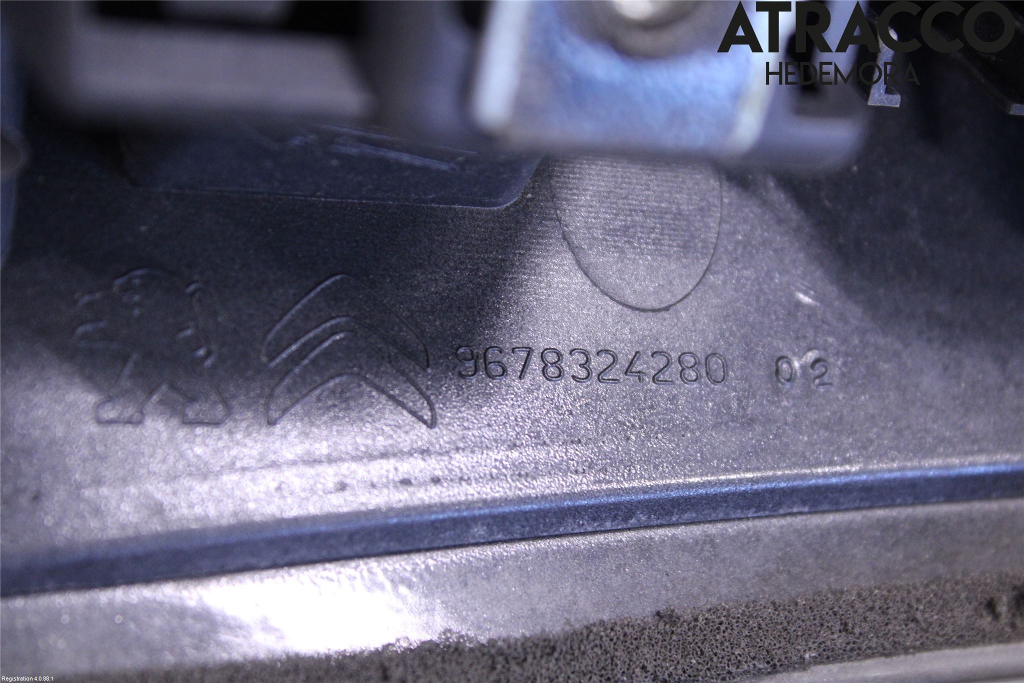 Peugeot 2008 13-20 Spoiler Baklucka