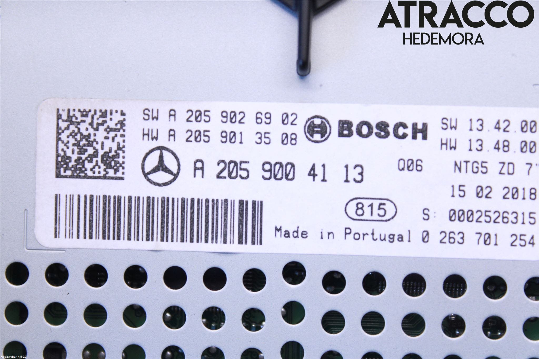 MB GLC-KLASS (X253/C253) 15-22 Bildskärm