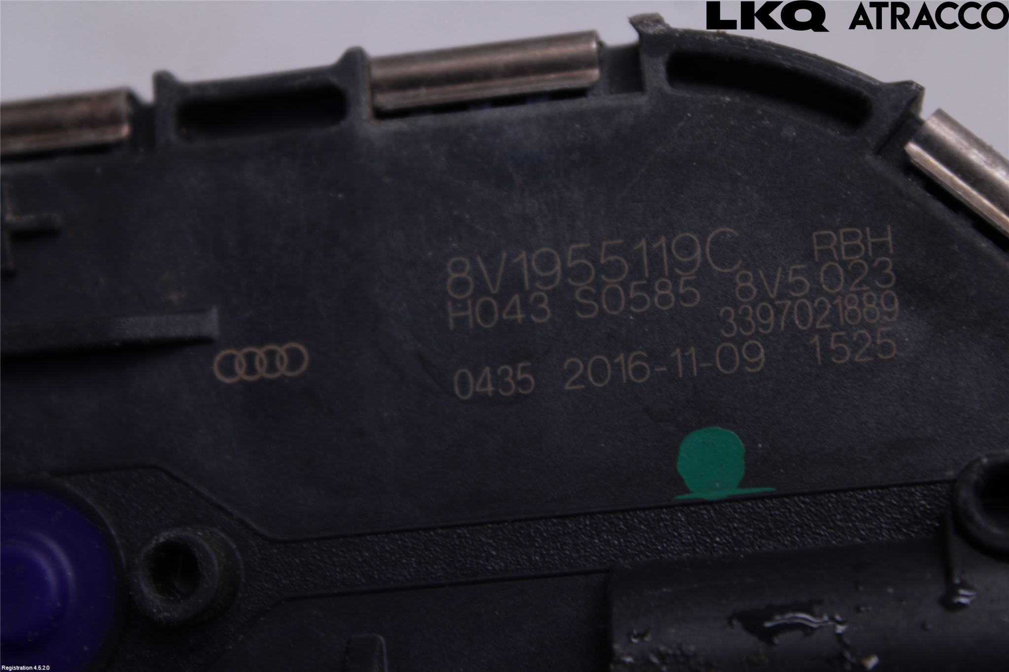 Audi A3/S3 8V 13-20 Torkarmotor Vindruta