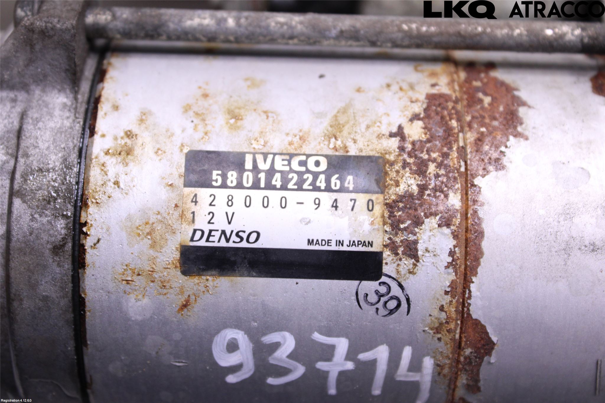 Iveco DAILY 14->> Startmotor Diesel