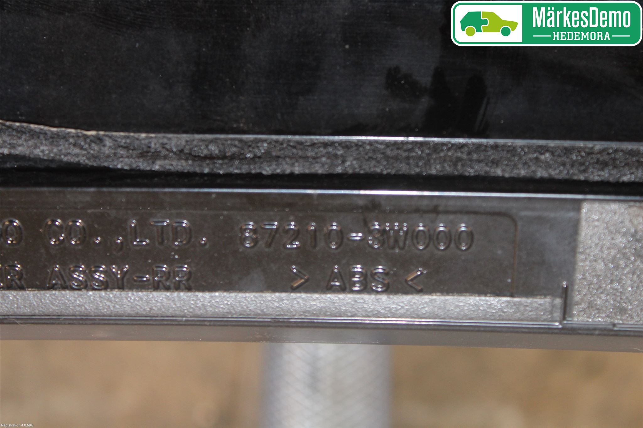 Kia SPORTAGE (SL) 11-15 Spoiler Baklucka