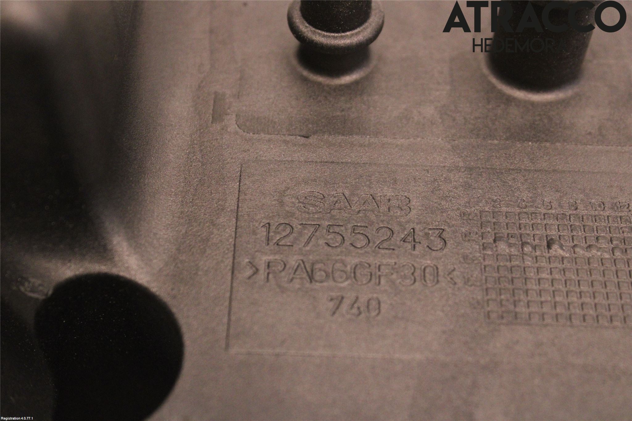 Saab 9-5     06-10 Vevhusventilation Slang-Rör