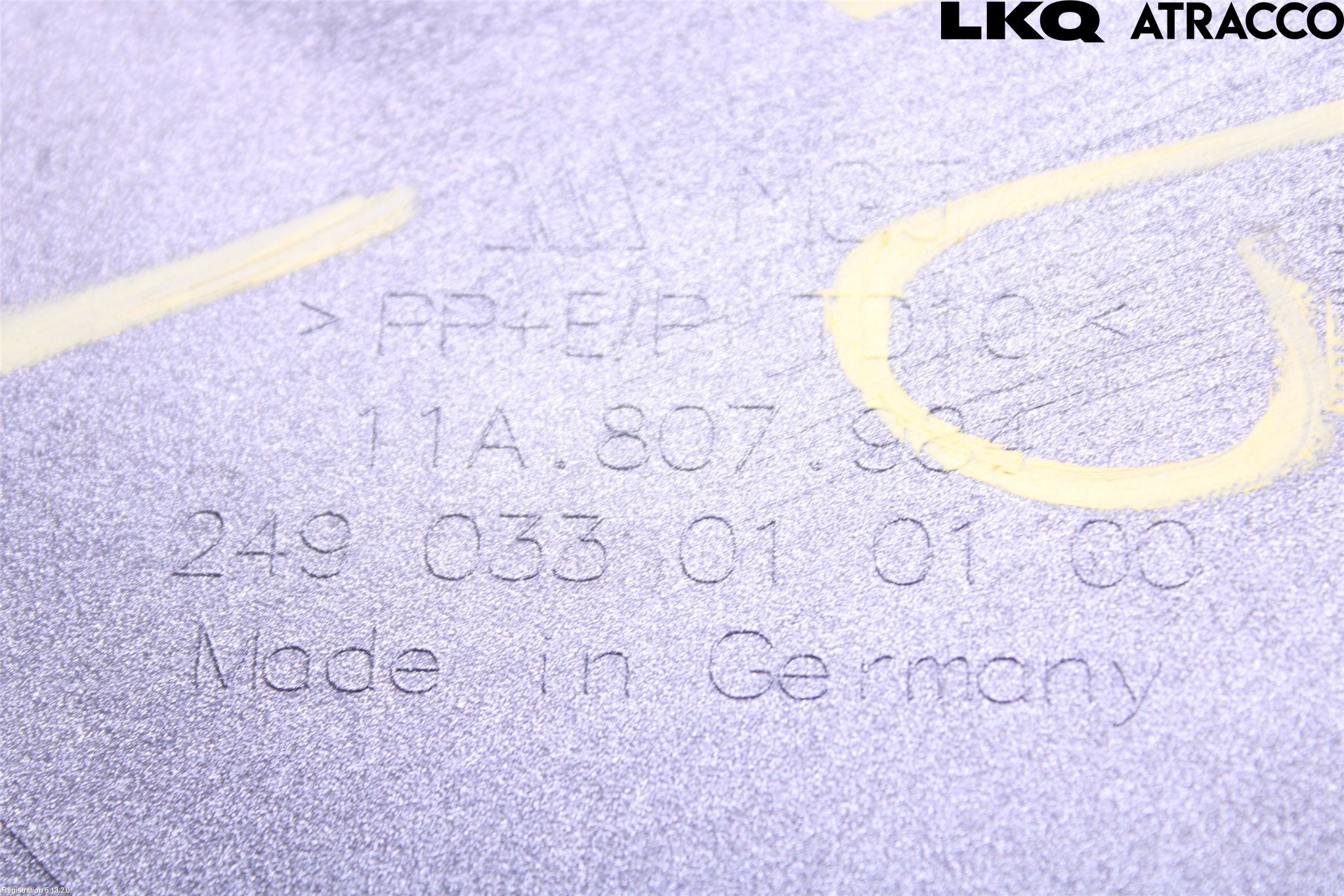 Volkswagen VW ID.4 21- Stötfångardel Bak Hö