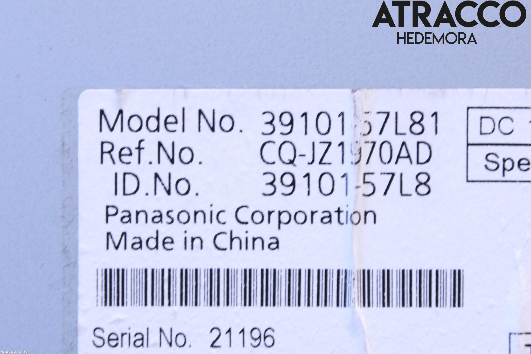 Suzuki KIZASHI Cd Radio - Multimediapanel