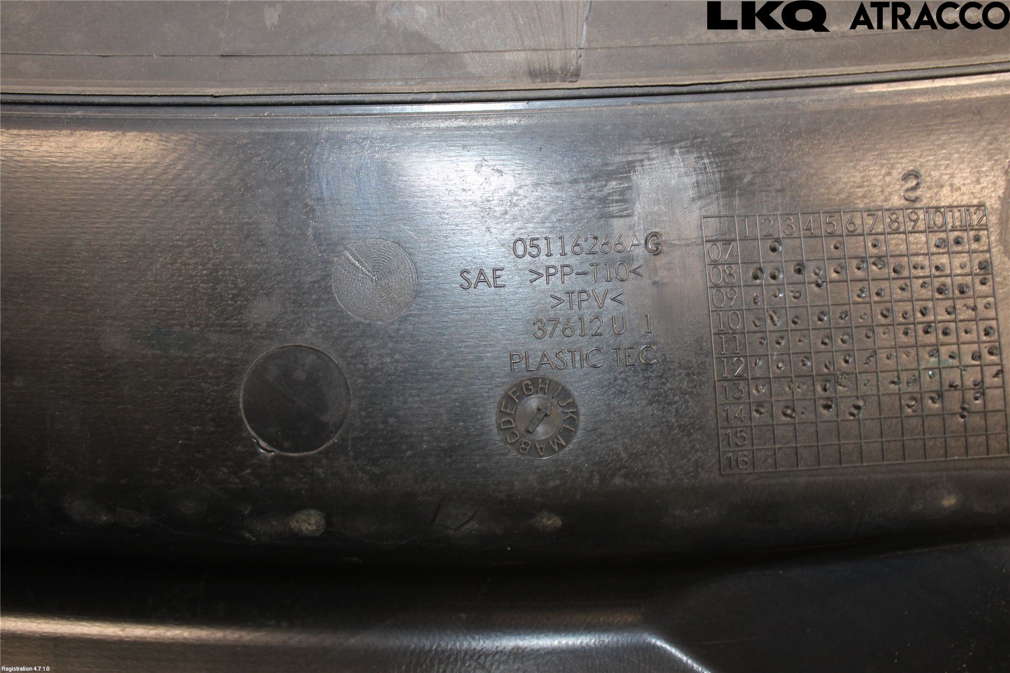 Fiat FREEMONT Torpedplåt-Torpedplast