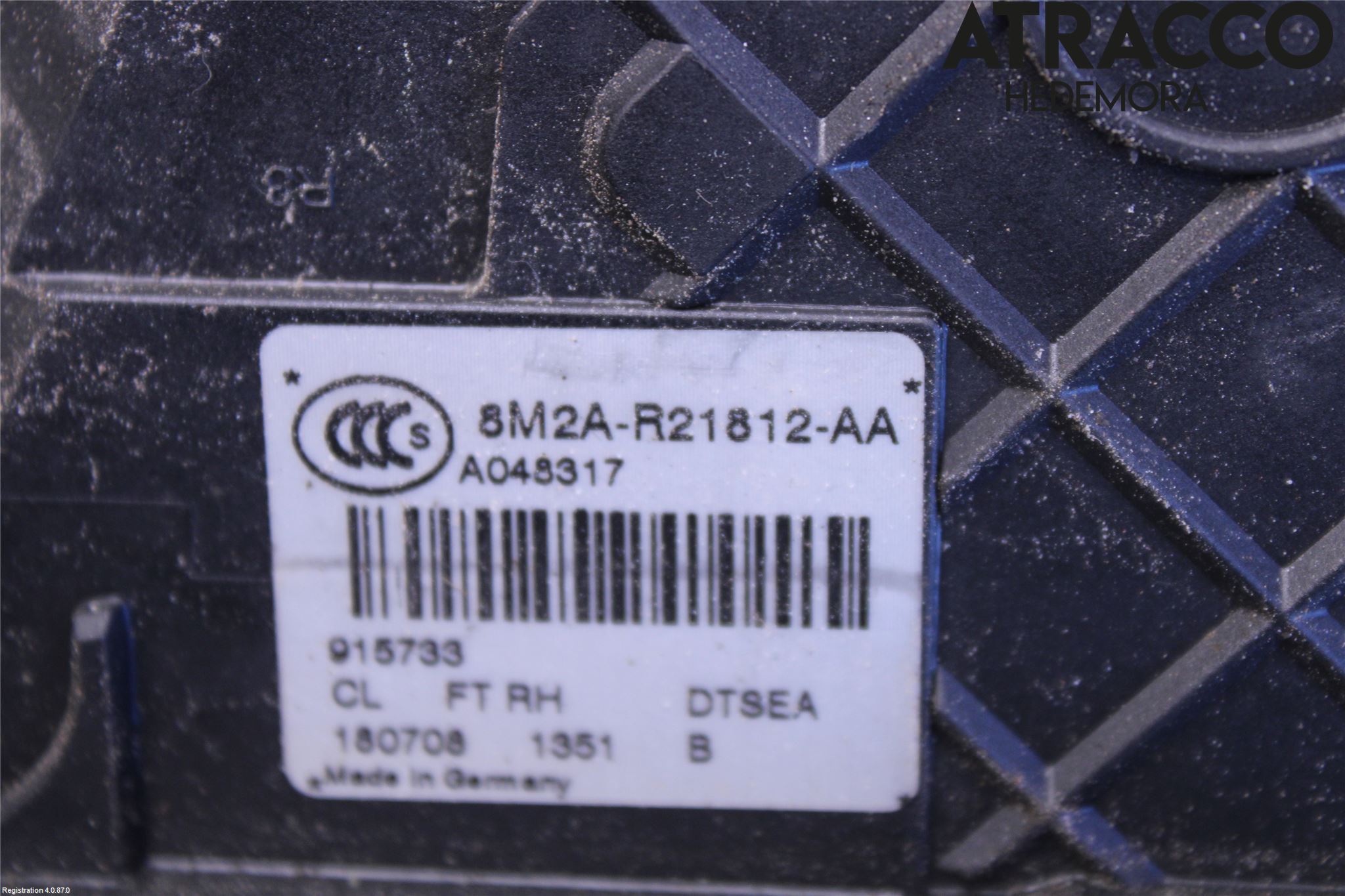 Ford MONDEO 07-15 Låskista-Dörrlås