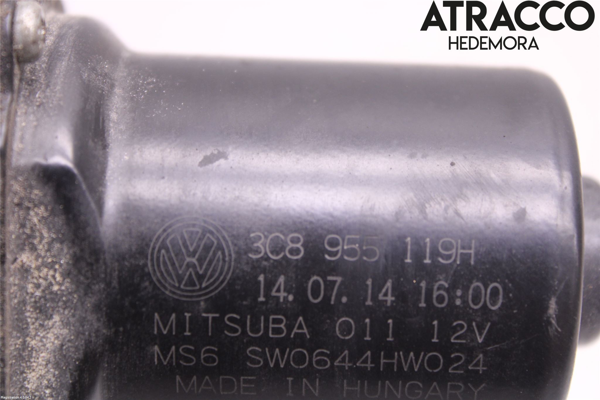 Volkswagen VW PASSAT 11-14 Torkarmotor Vindruta