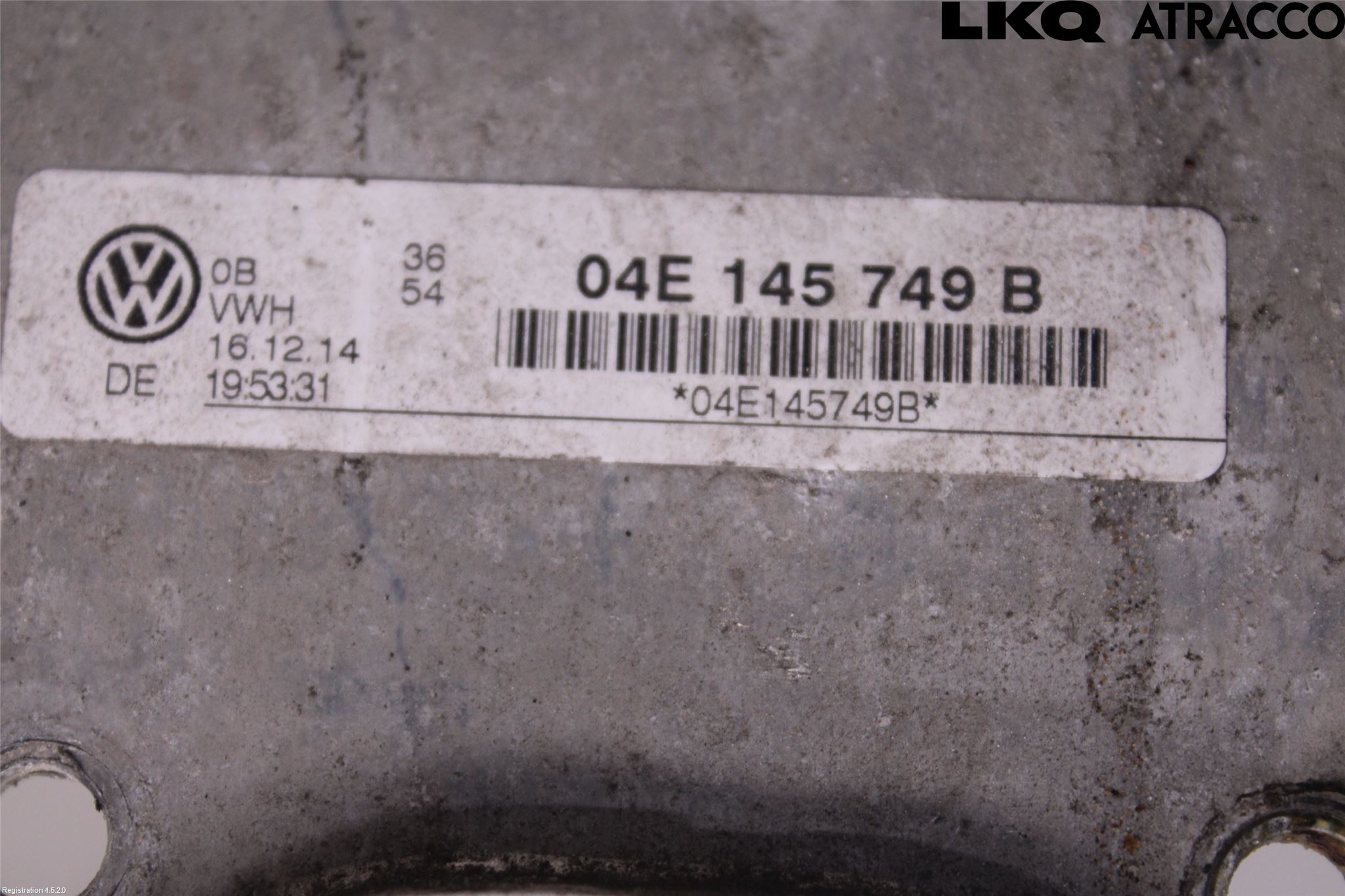 Volkswagen VW GOLF / E-GOLF VII 13-20 Laddluft-Intercooler Kyl