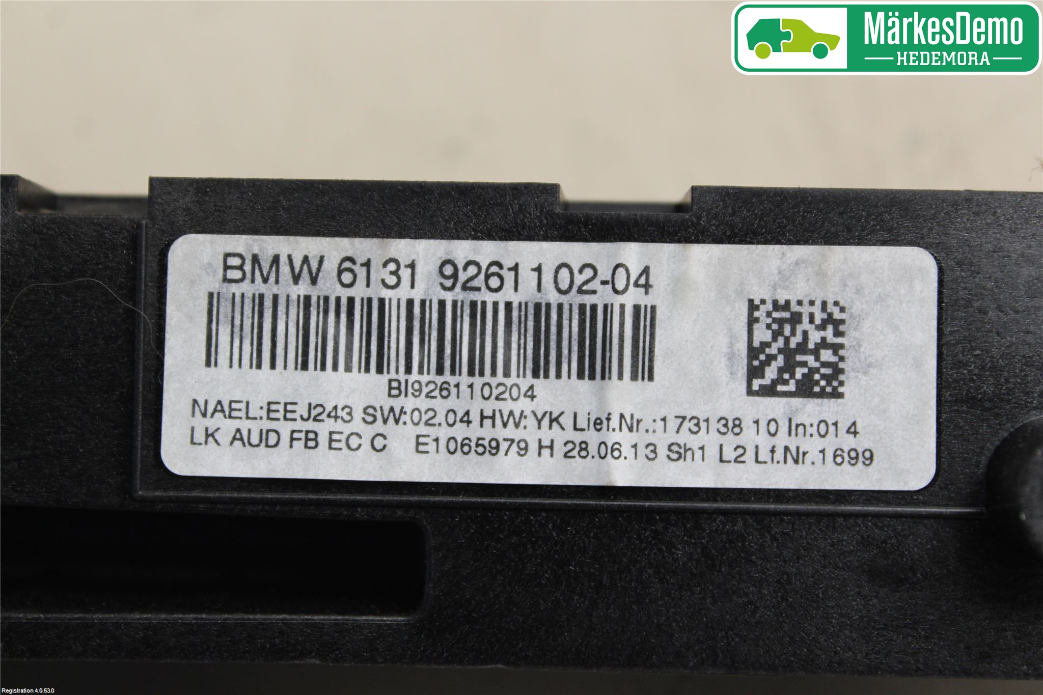 BMW 1 F20/F21 11-19 Cd Radio - Multimediapanel