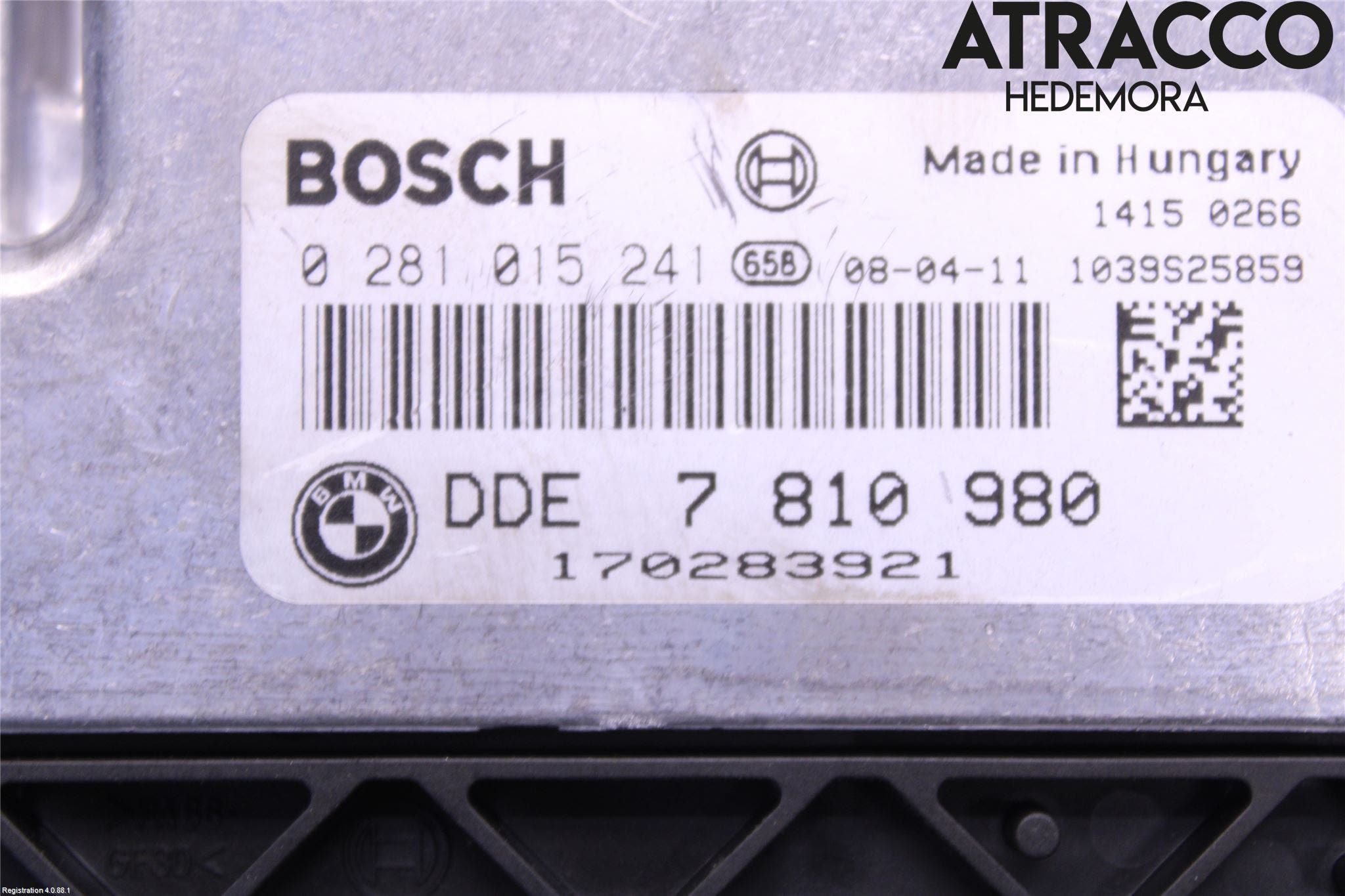 BMW 5 E60/61 Sed/Tou 02-10 Styrenhet Inspump Diesel