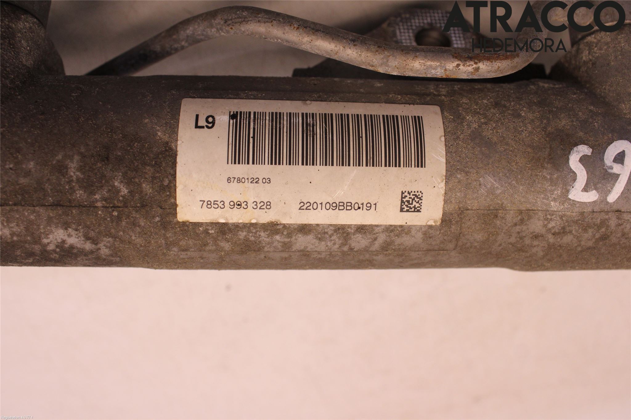 BMW 5 E60/61 Sed/Tou 02-10 Styrväxel Servo -Snäcka